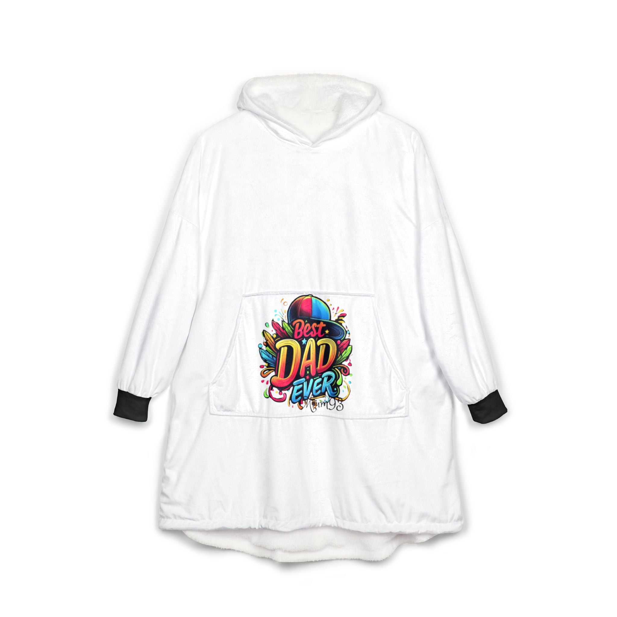Best Dad Ever Hooded Blanket