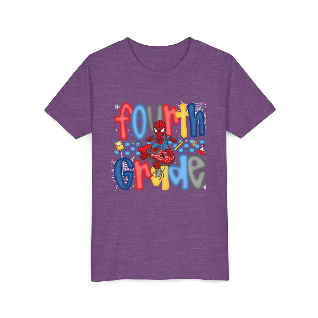 Fourth Grade Spider Hero Youth Tee