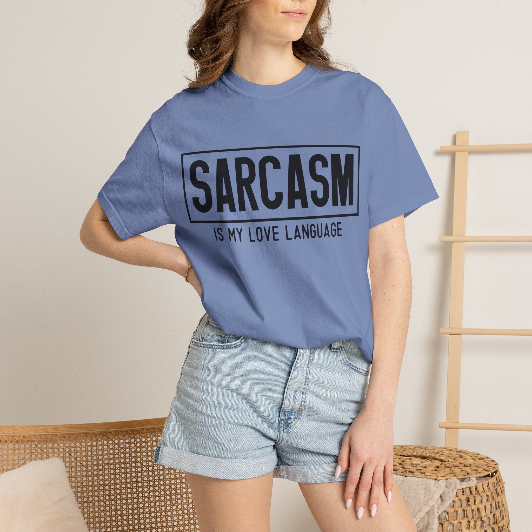 Sarcasm Is My Love Language T-Shirt — Funny Graphic Tee