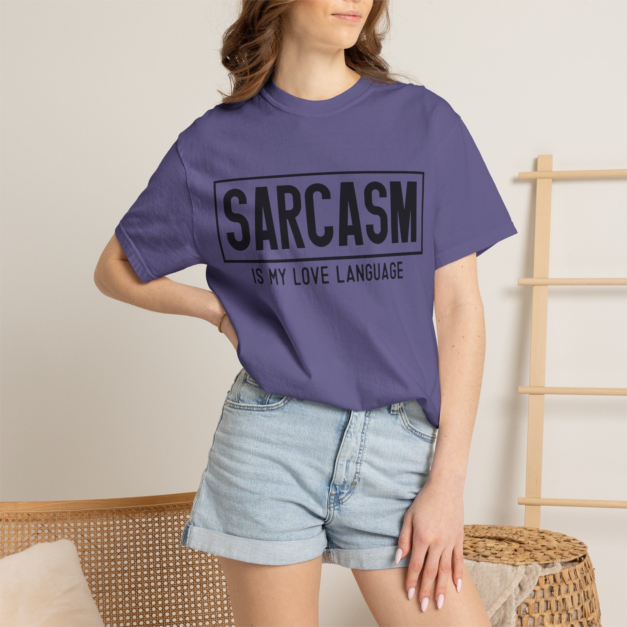 Sarcasm Is My Love Language T-Shirt — Funny Graphic Tee