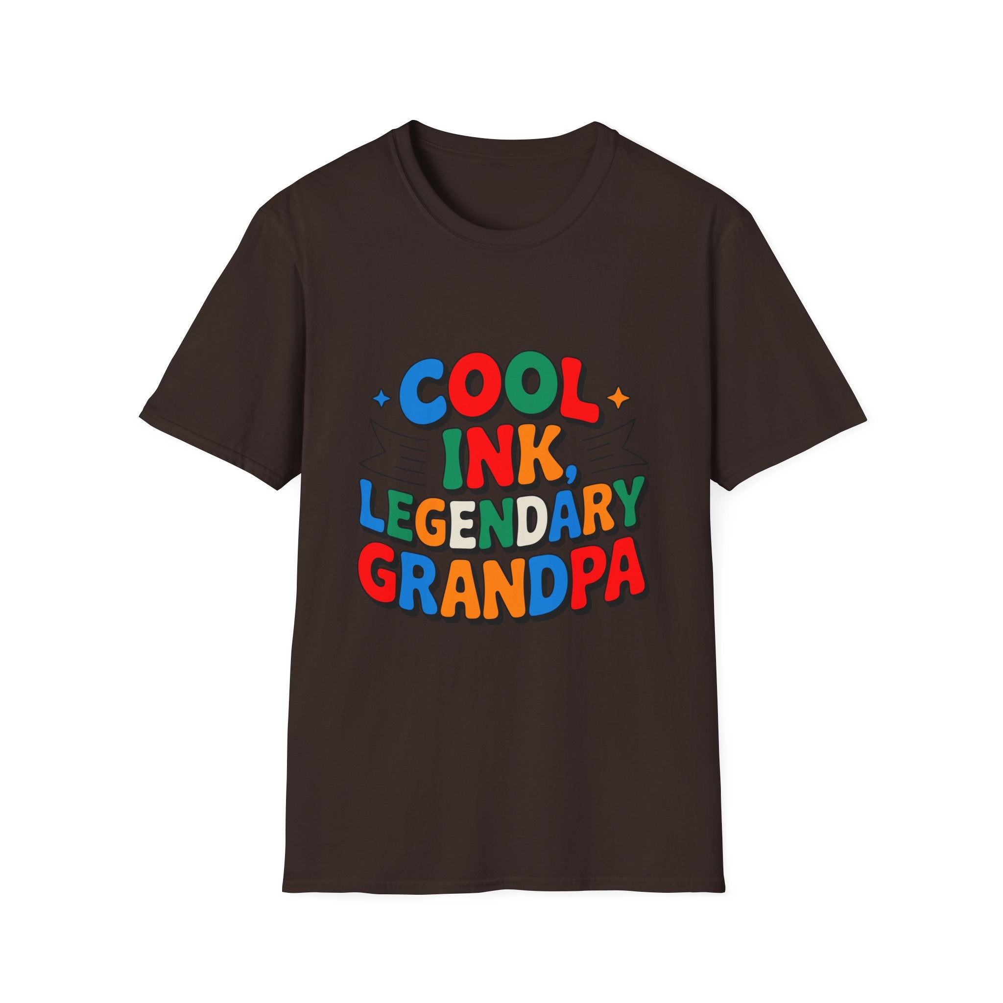 Legendary Grandpa T-Shirt – colorful cool ink for grandpa.