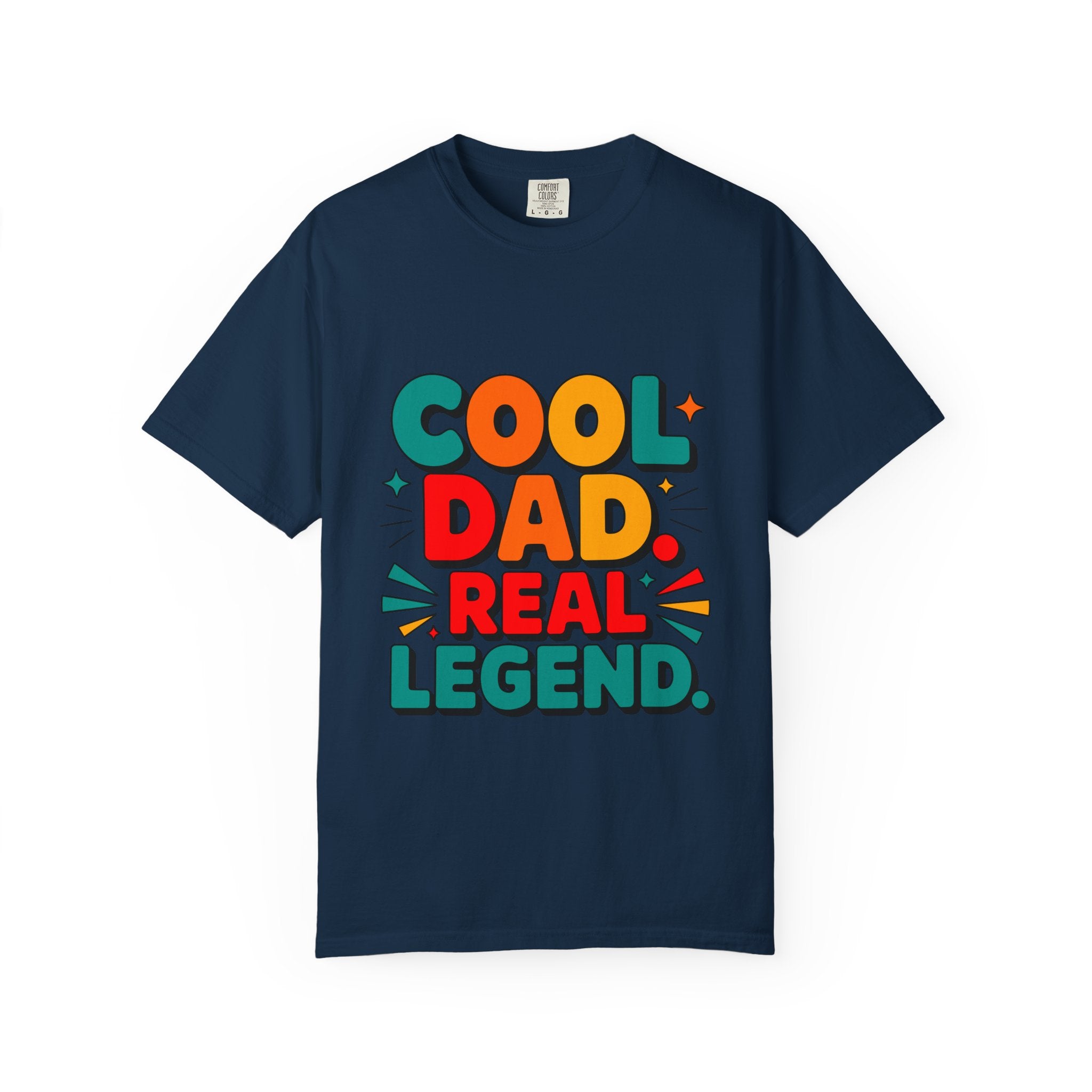 Cool Dad Real Legend T-Shirt — Father's Day Funny Retro Graphic Tee