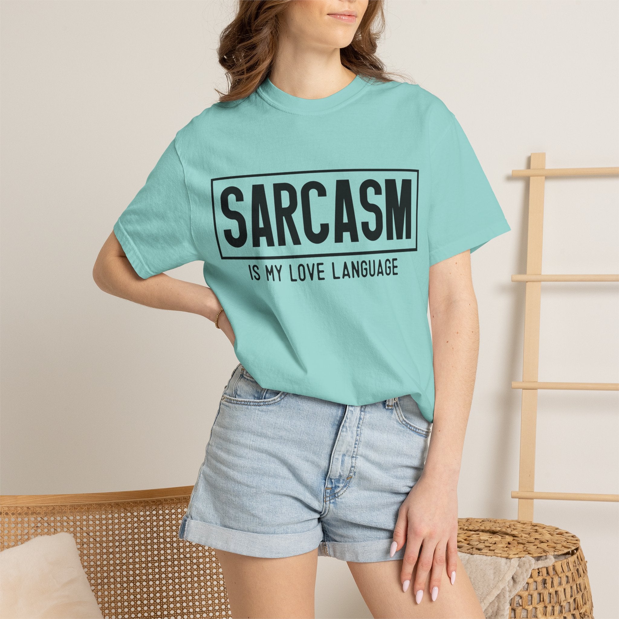Sarcasm Is My Love Language T-Shirt — Funny Graphic Tee