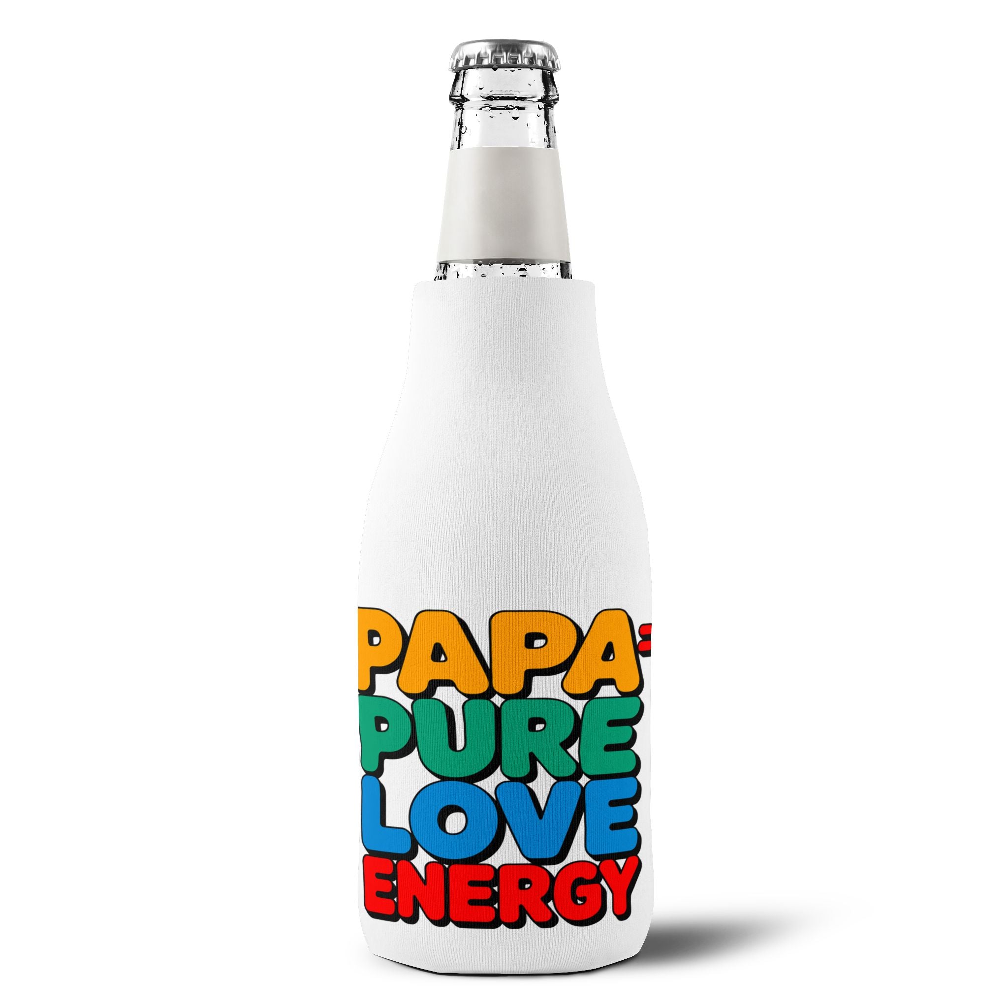 Papa Pure Love Energy Insulated Can Cooler