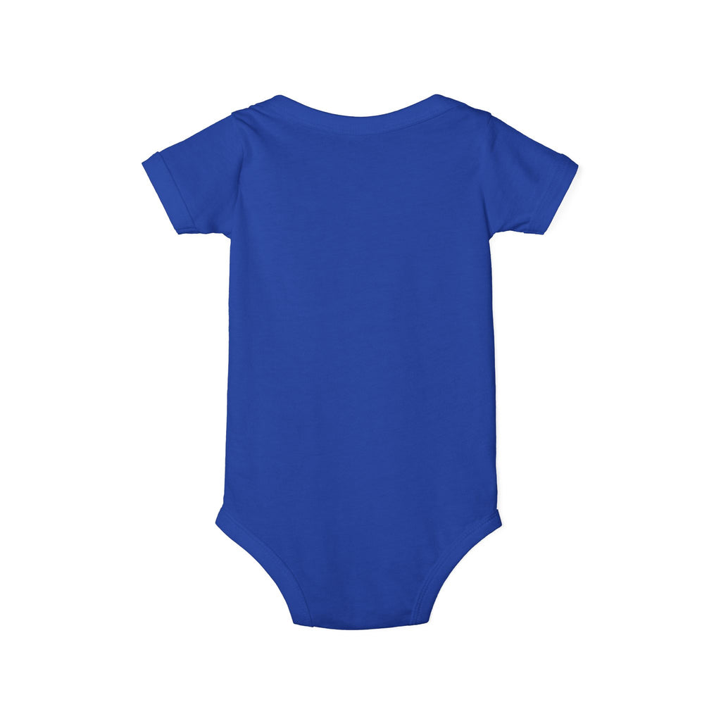 Infant Onesie - "LOVE" Patriotic Heart Baby Bodysuit