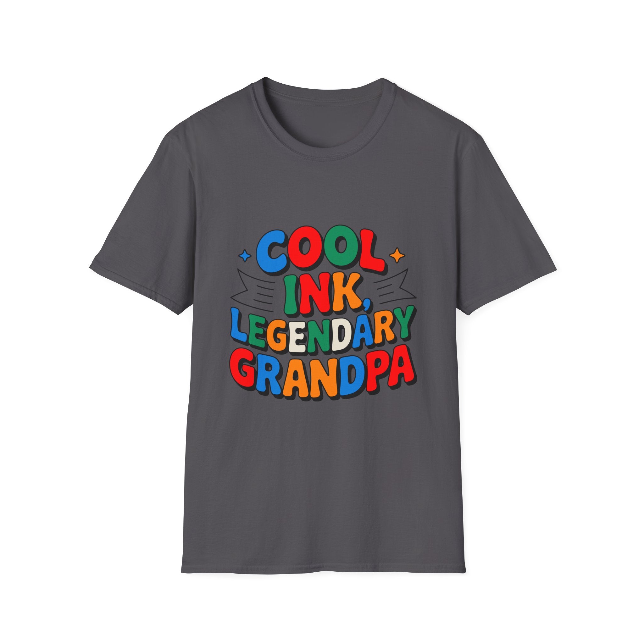 Legendary Grandpa T-Shirt – colorful cool ink for grandpa.