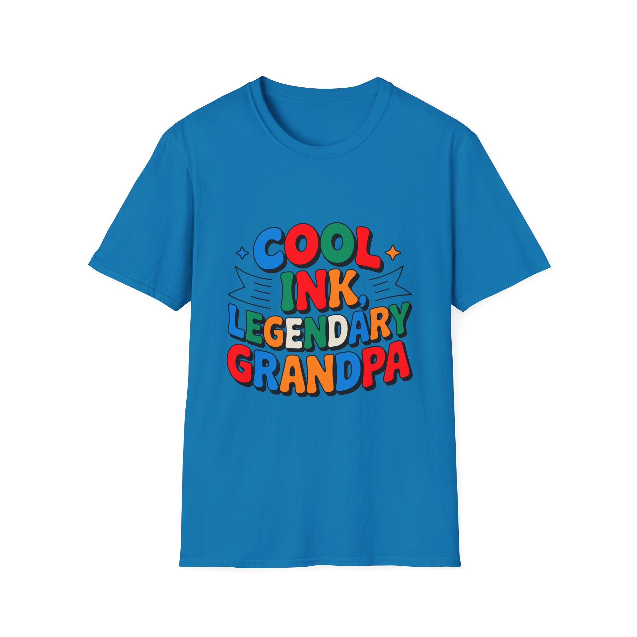 Legendary Grandpa T-Shirt – colorful cool ink for grandpa.