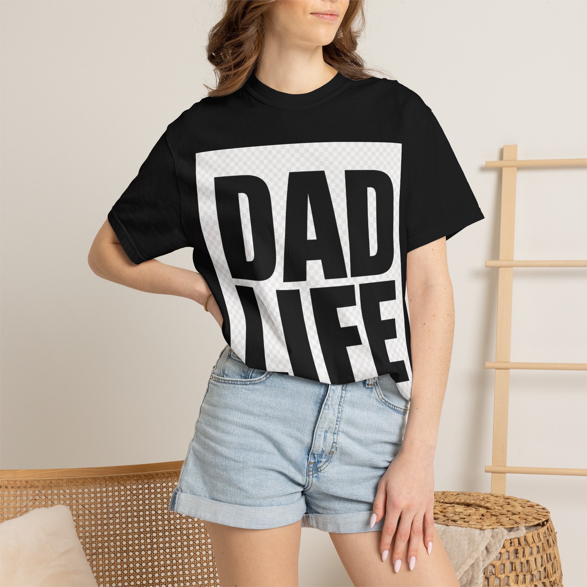 Dad Life T-Shirt — Bold Graphic Fatherhood Tee