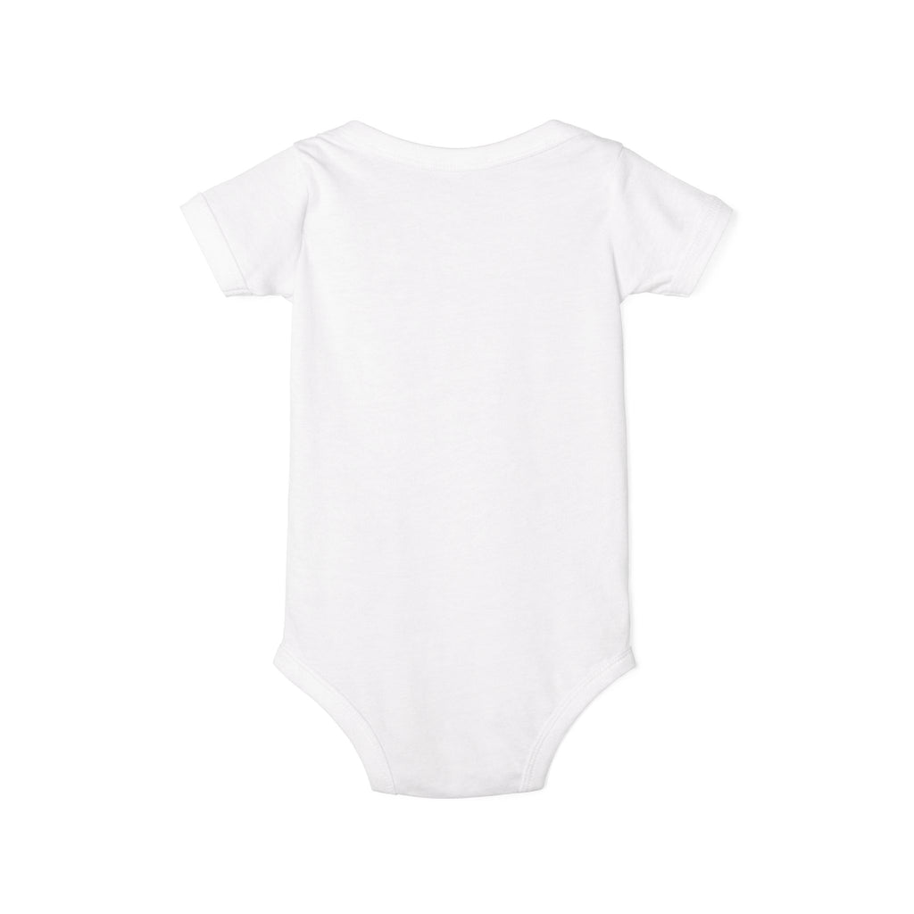 Infant Onesie - "LOVE" Patriotic Heart Baby Bodysuit