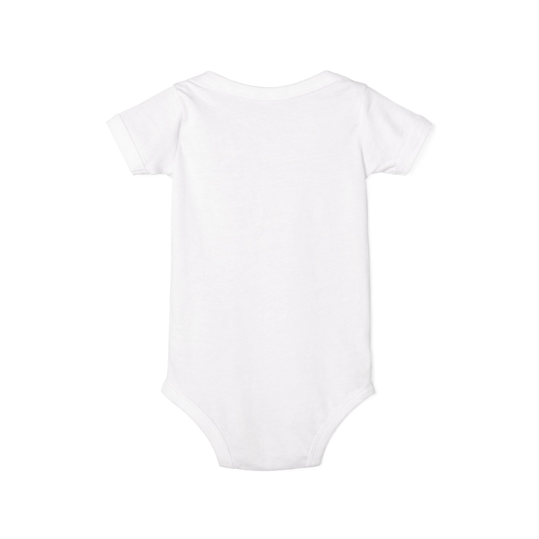 Infant Onesie - "LOVE" Patriotic Heart Baby Bodysuit