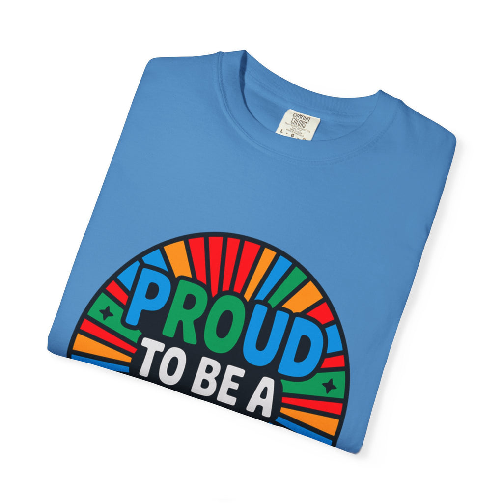 Proud to Be a Dad T-Shirt — Colorful Retro Pride Father's Day Tee