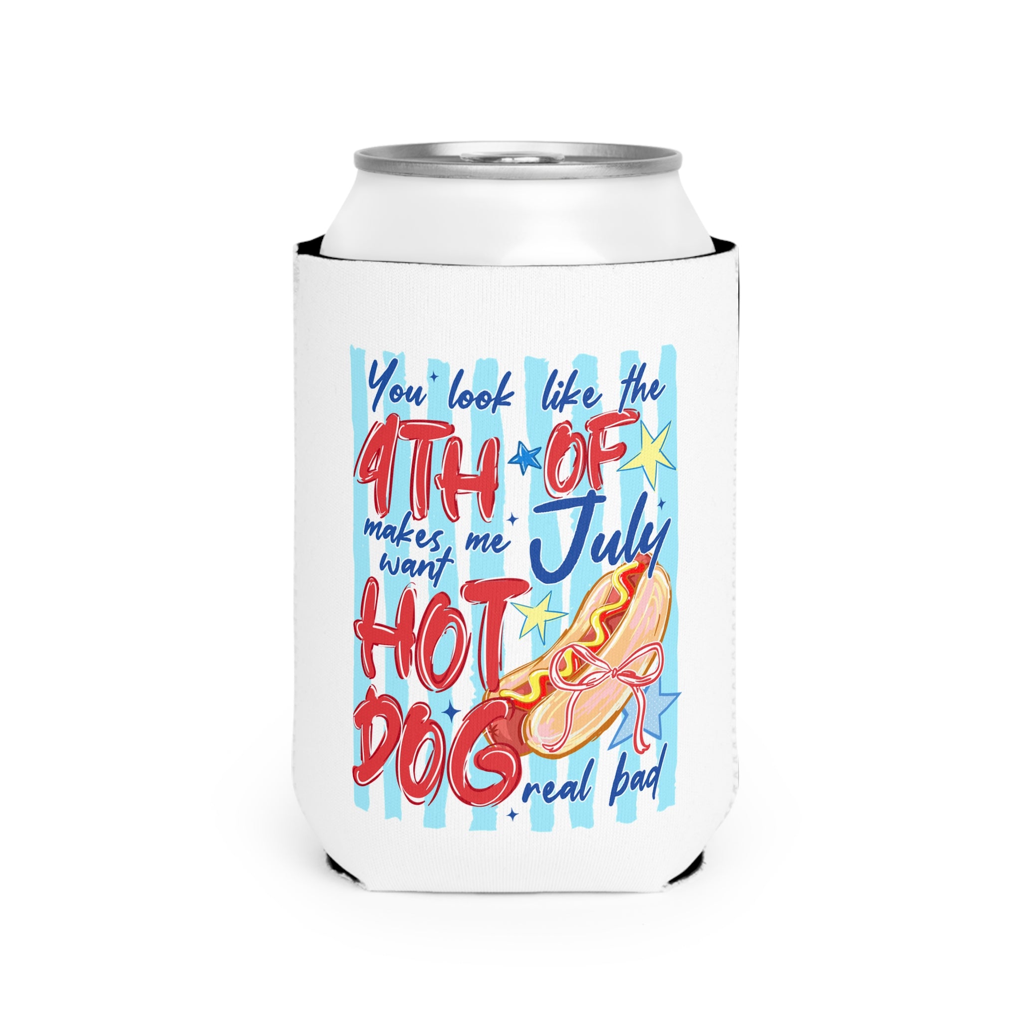 Can Cooler Sleeve fourth of july