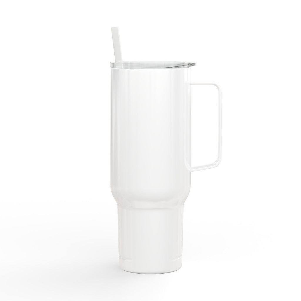 40oz Engraved Graduation Tumbler with Lid — "I DID IT! Class of 2026"