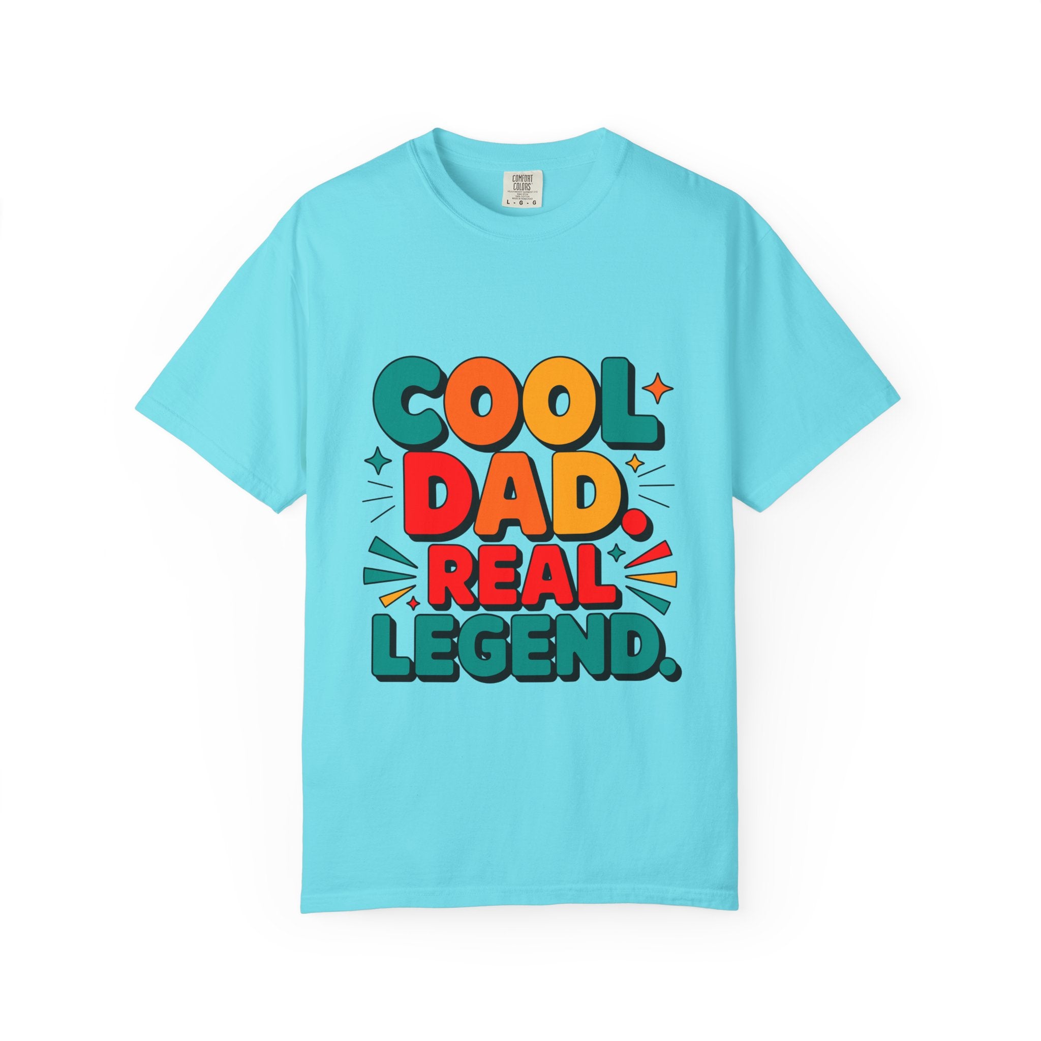 Cool Dad Real Legend T-Shirt — Father's Day Funny Retro Graphic Tee