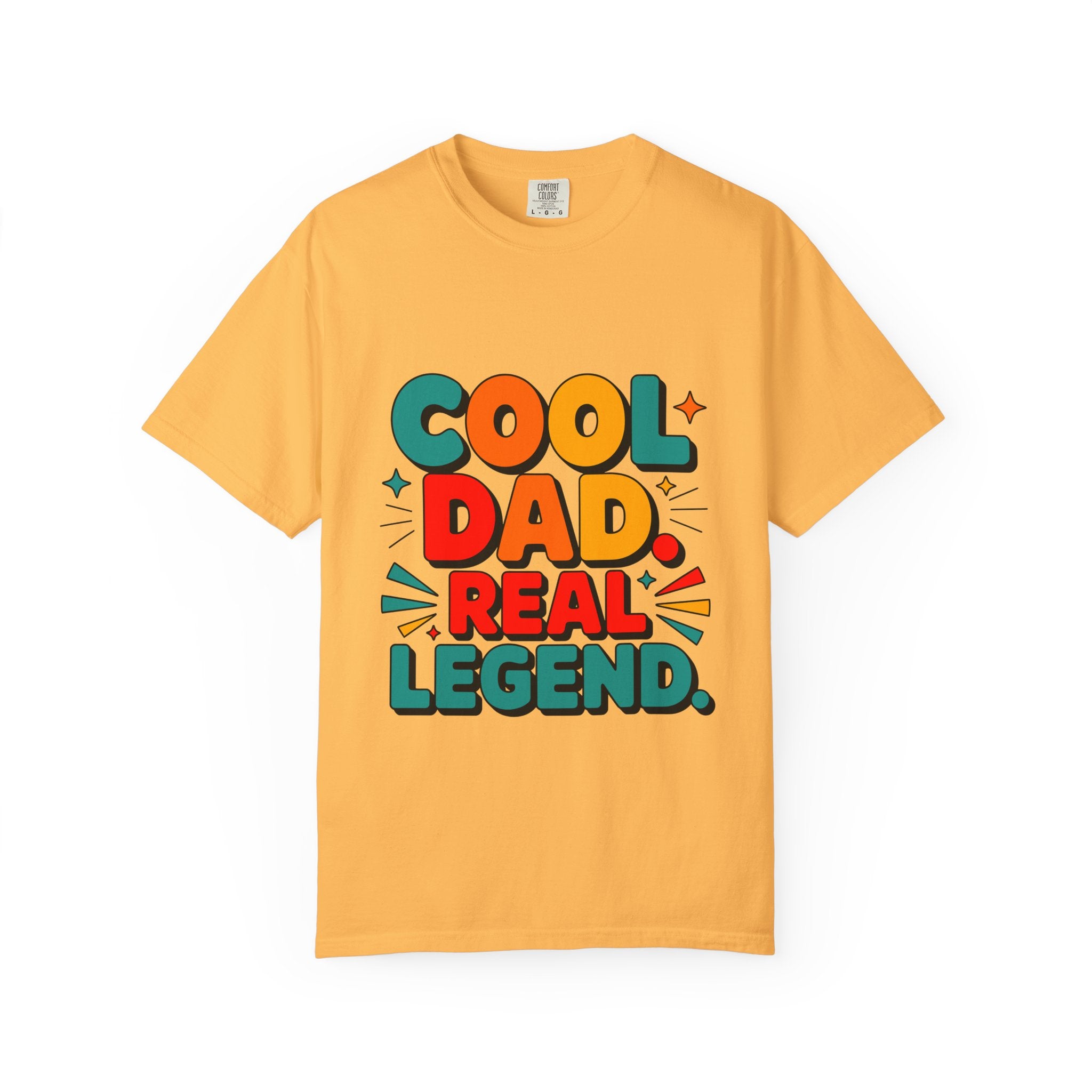 Cool Dad Real Legend T-Shirt — Father's Day Funny Retro Graphic Tee