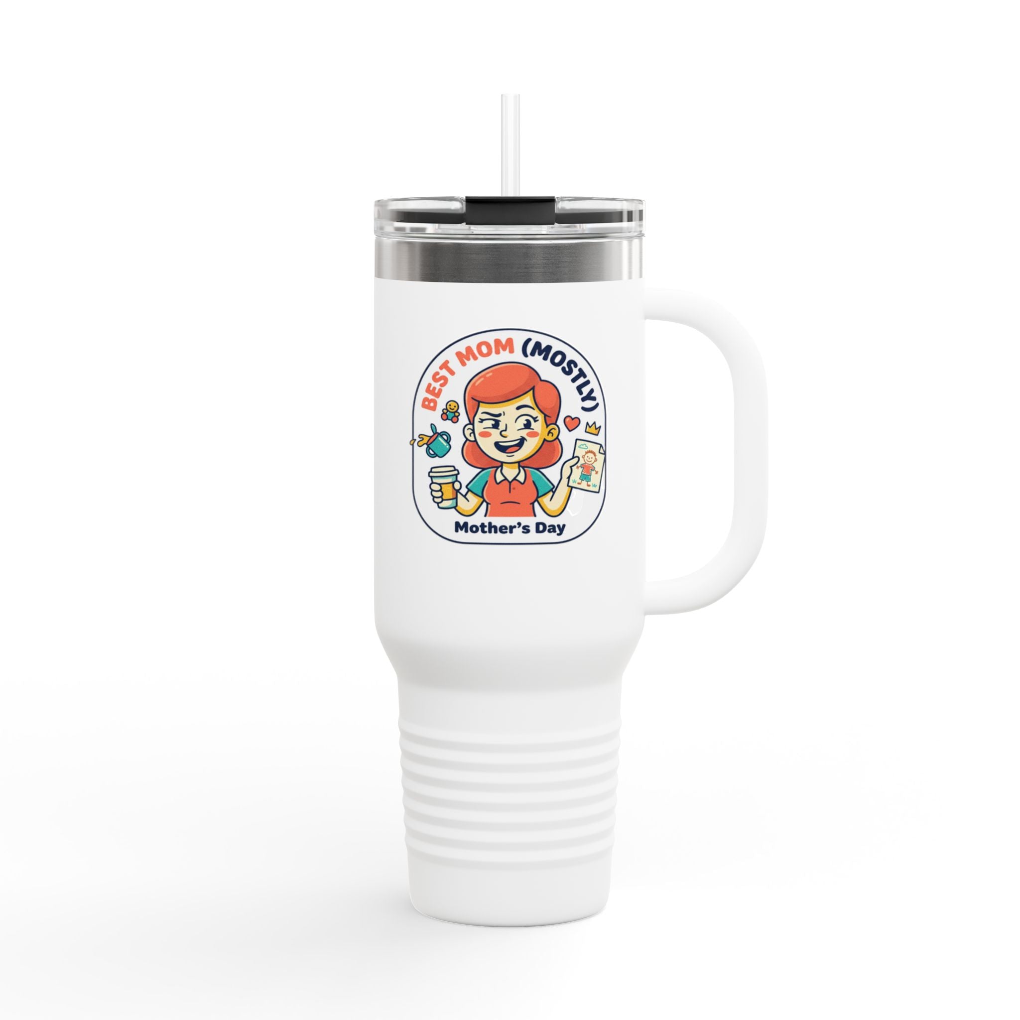 Insulated Travel Mug, 40oz