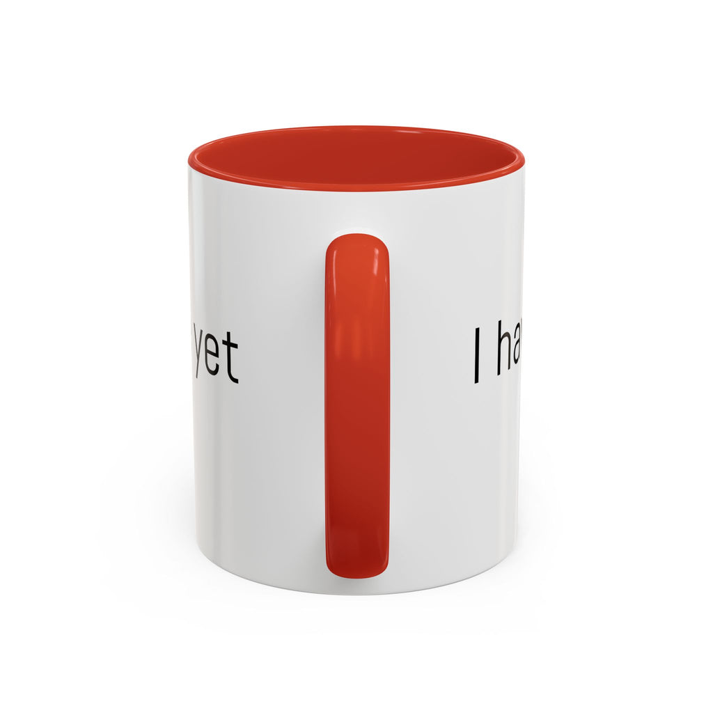 Coffee Mug — "I Haven't Had My Coffee Yet" Funny Emoji Middle Finger Accent Mug (11/15 oz)