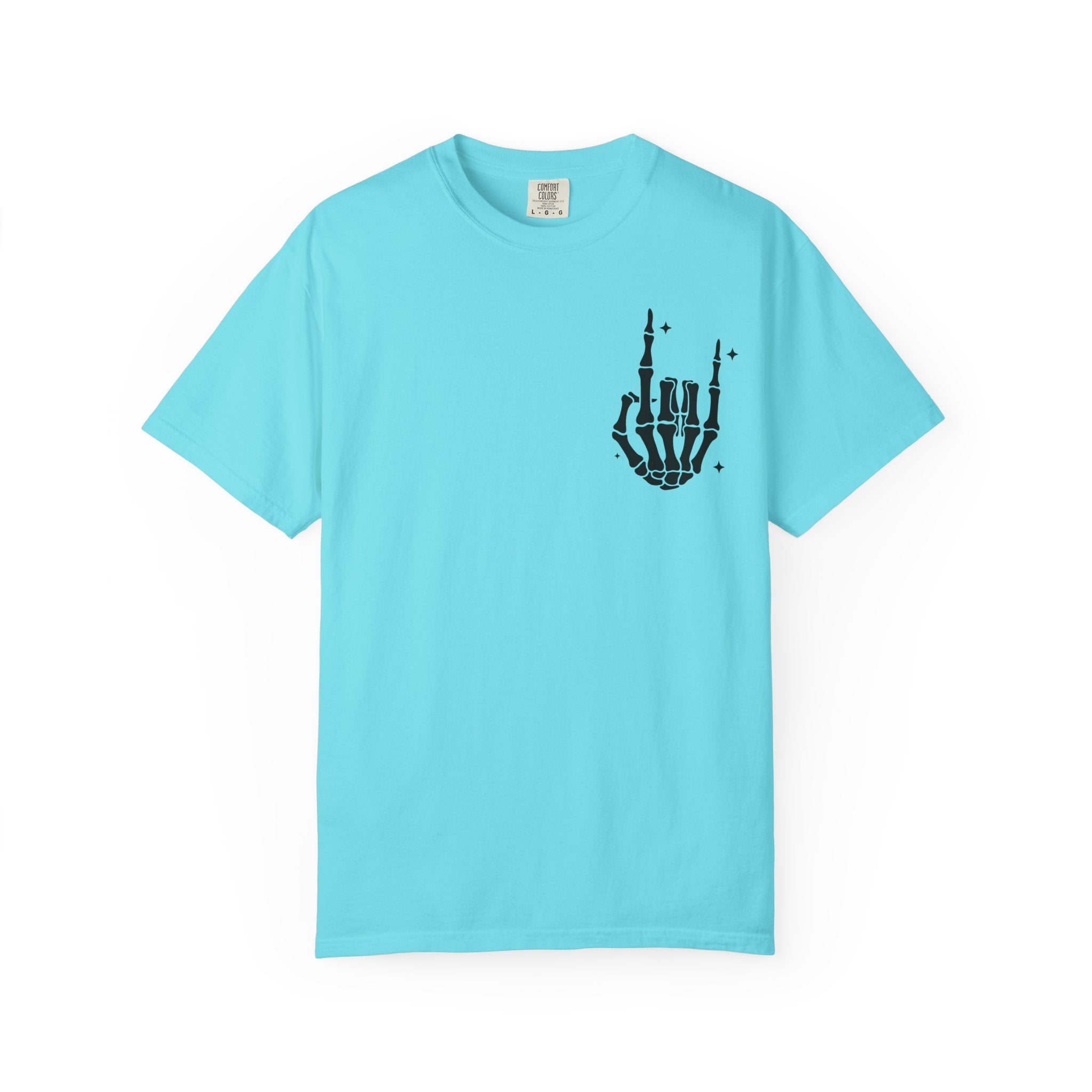 Fourth of July Skull T-Shirt — "Chill the Fourth Out" Patriotic Skeleton Tee
