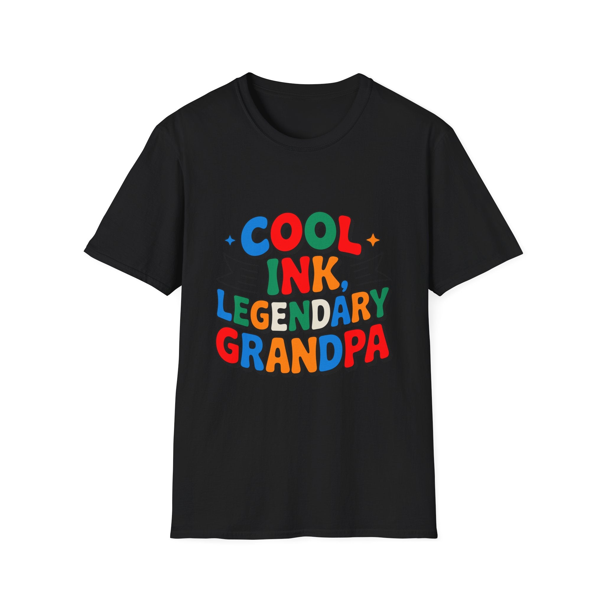 Legendary Grandpa T-Shirt – colorful cool ink for grandpa.