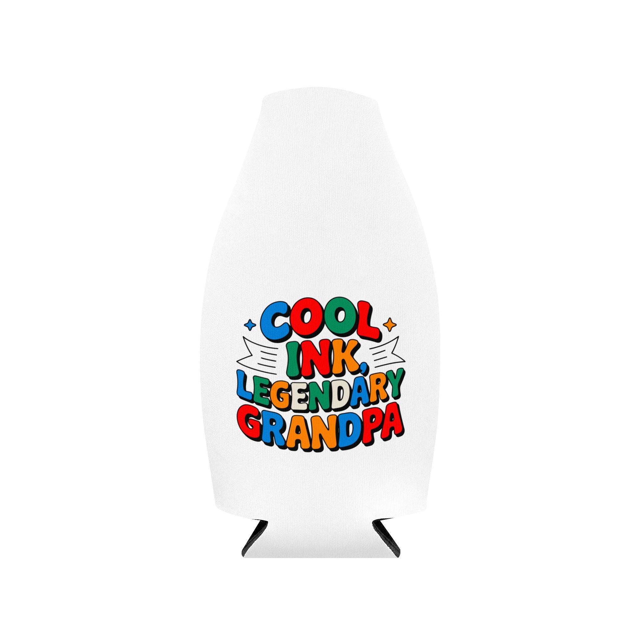 Cool, Kind, Legendary Grandpa Insulated Can Bottle Koozie