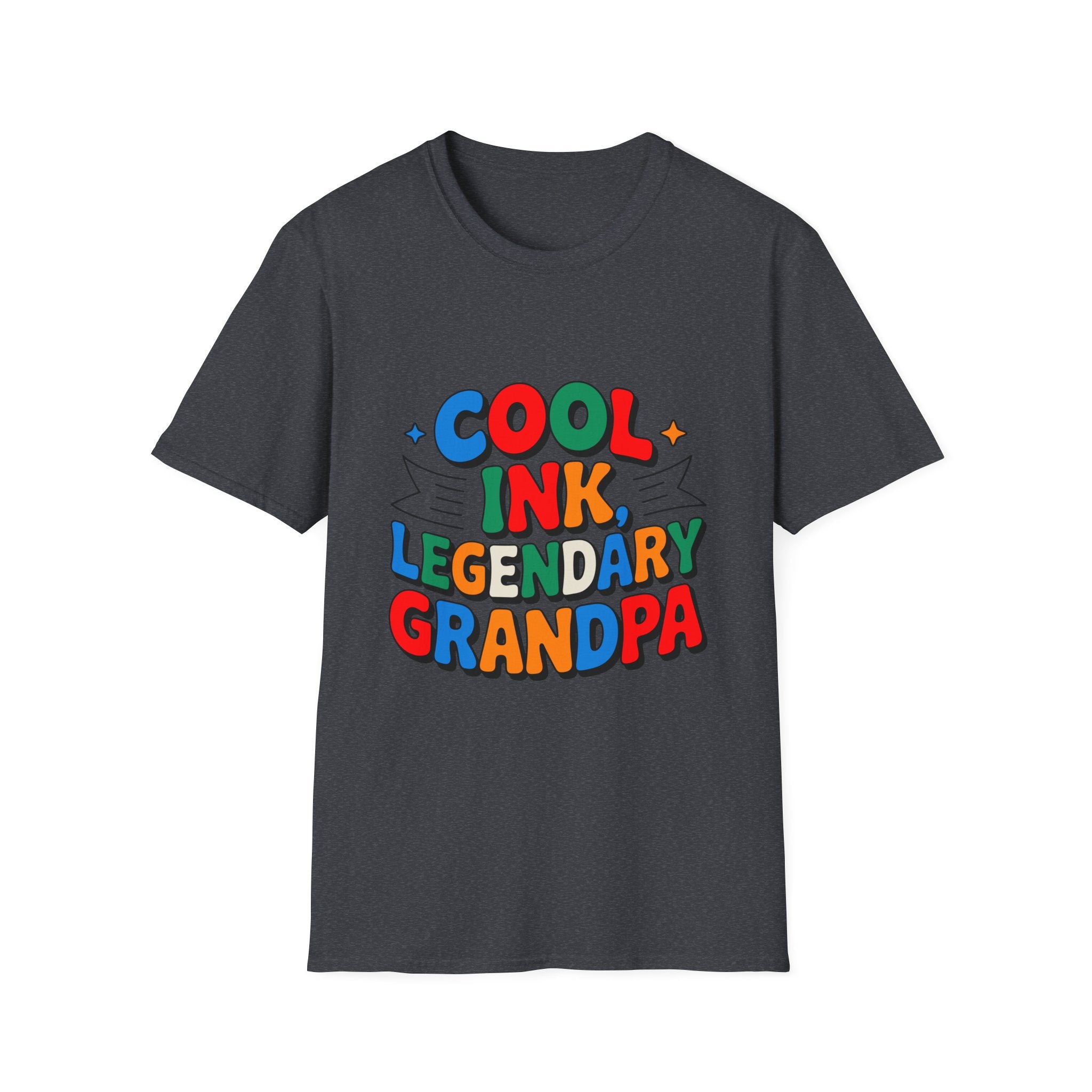 Legendary Grandpa T-Shirt – colorful cool ink for grandpa.