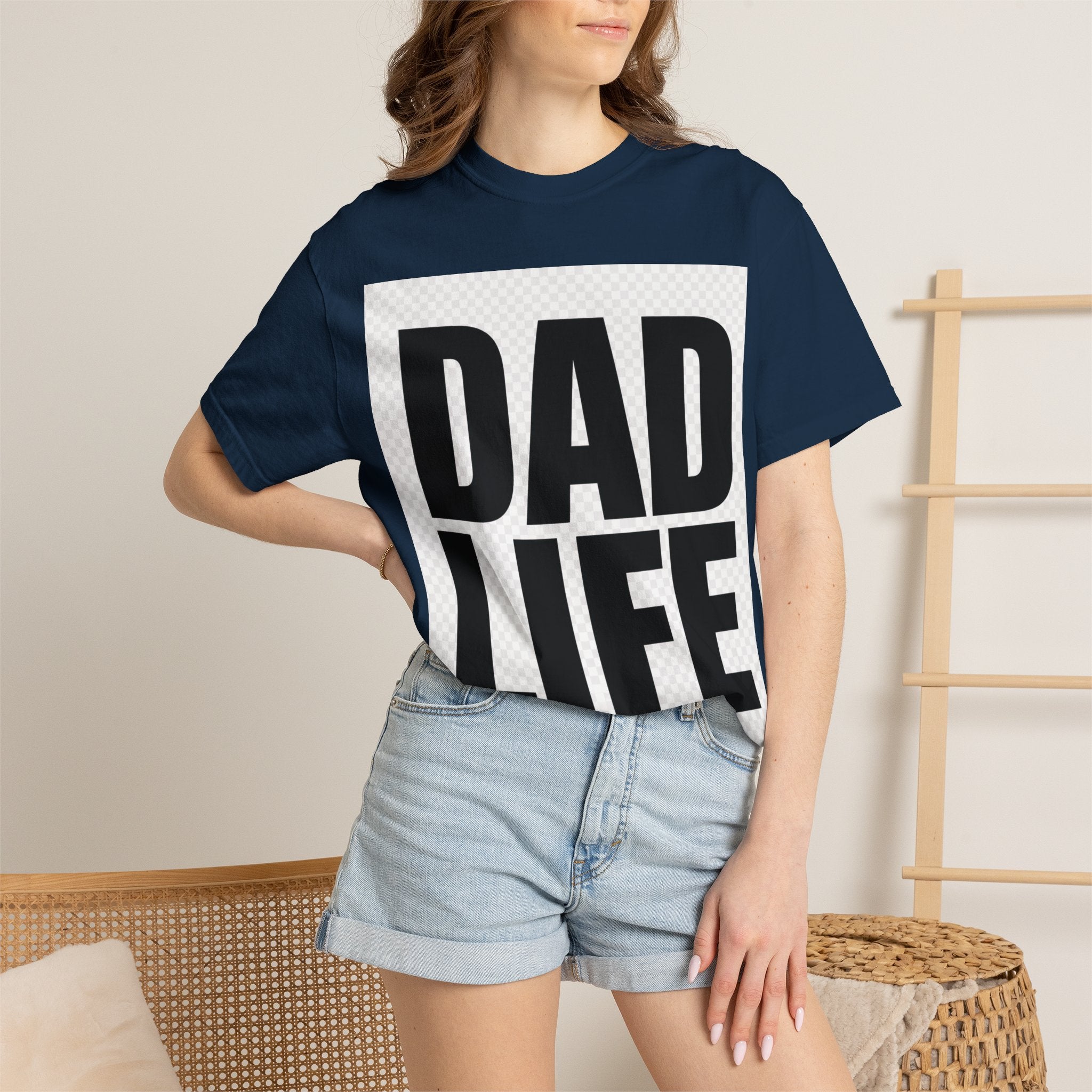 Dad Life T-Shirt — Bold Graphic Fatherhood Tee