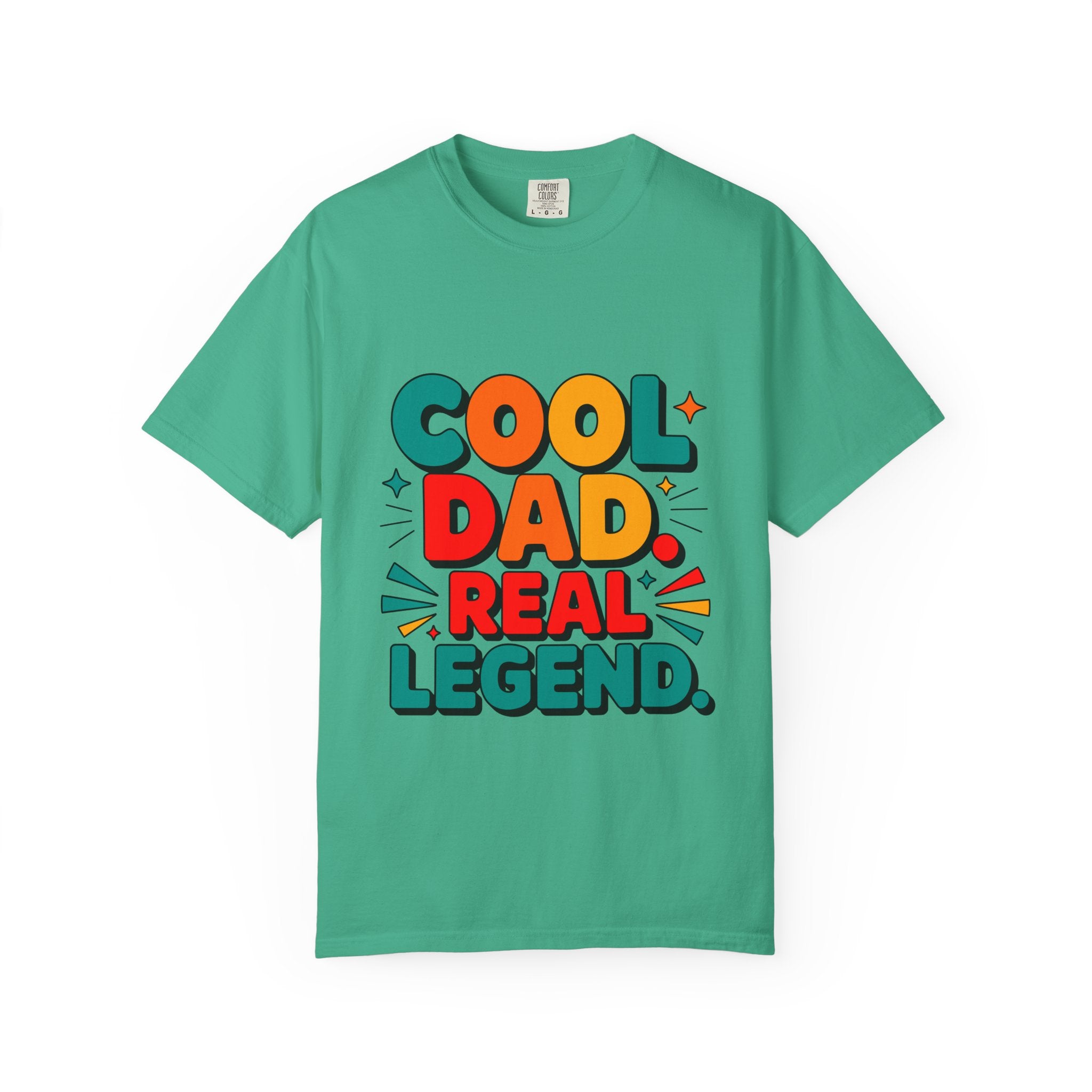 Cool Dad Real Legend T-Shirt — Father's Day Funny Retro Graphic Tee