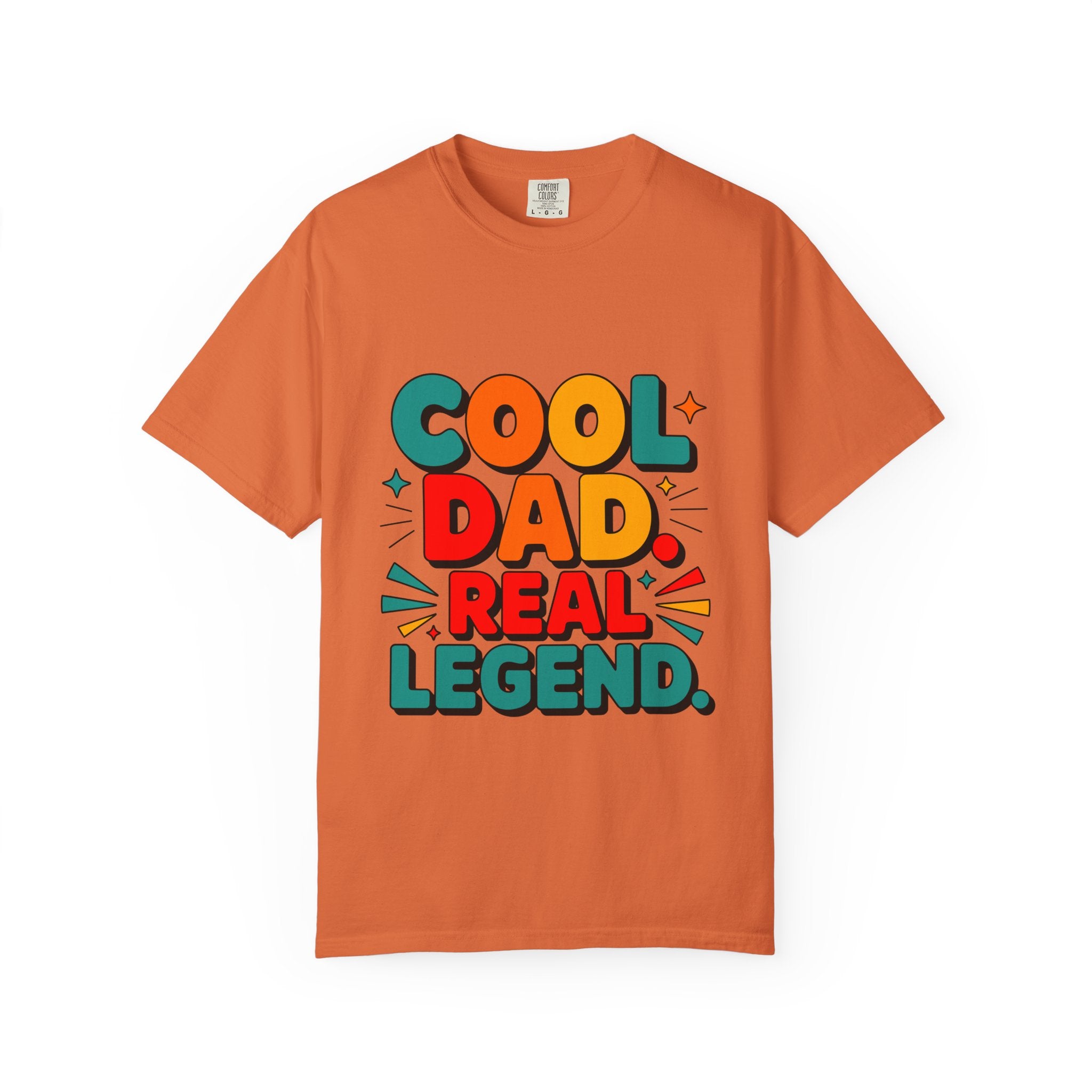 Cool Dad Real Legend T-Shirt — Father's Day Funny Retro Graphic Tee