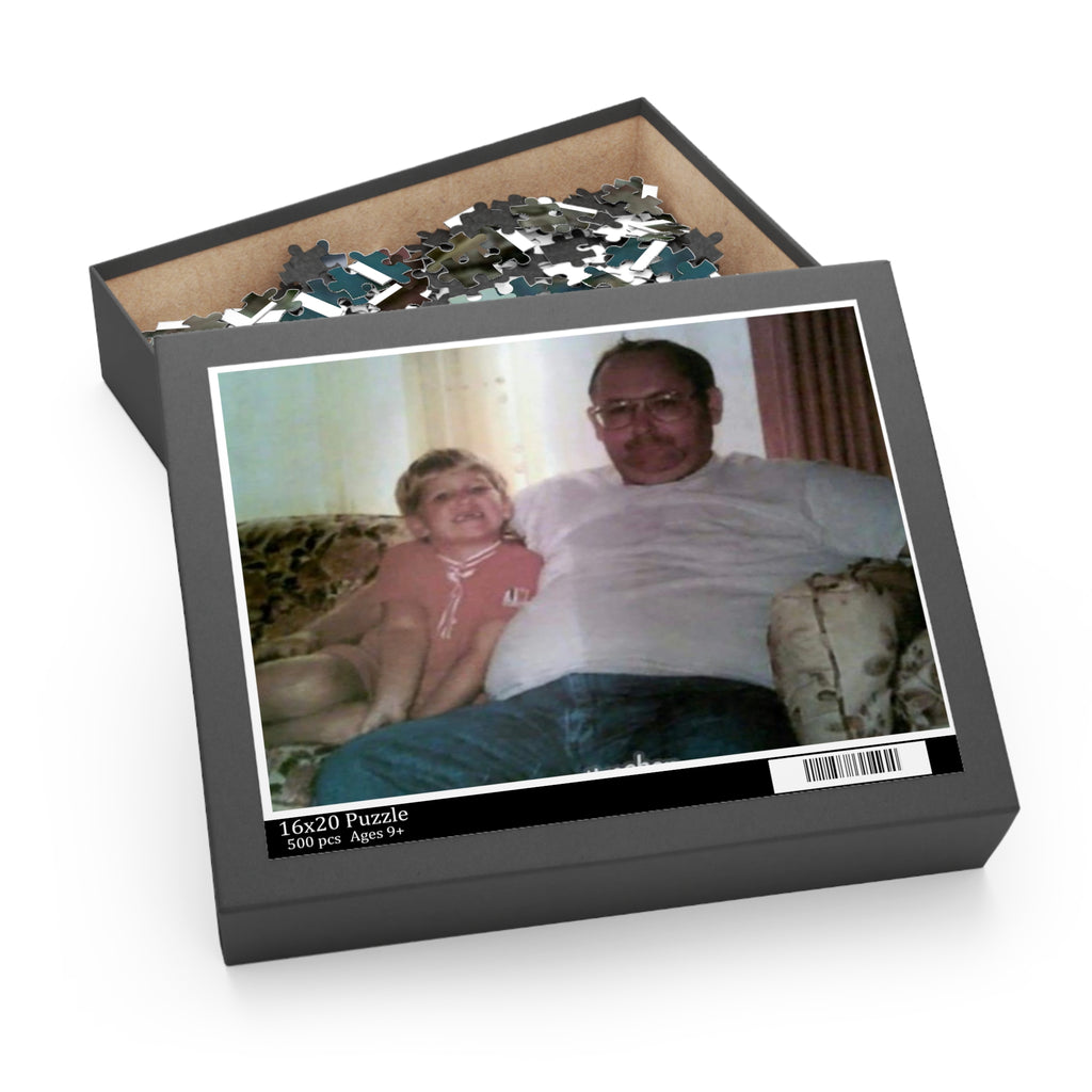Personalized Photo Puzzle - Custom Family Memory Jigsaw (120/252/500 pcs)