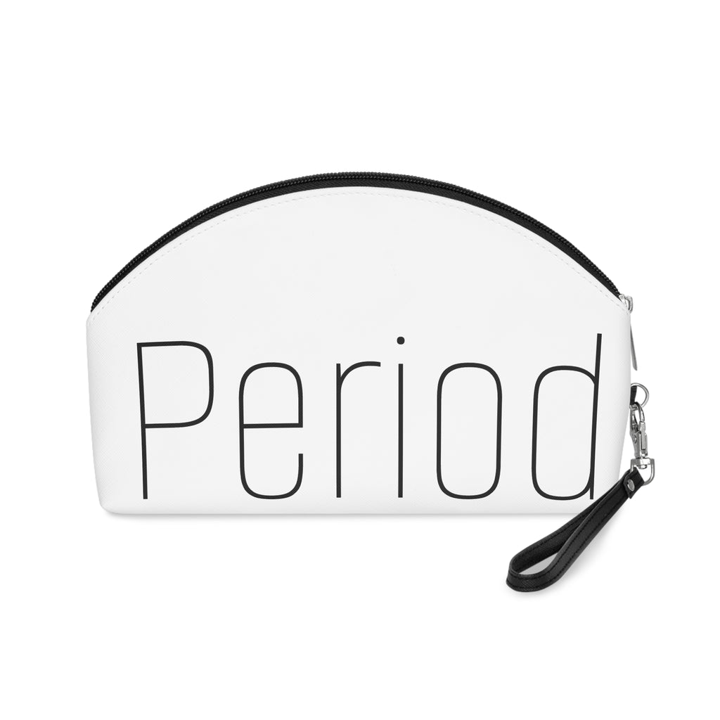 Makeup Bag — "Doing Hot Girl Shit / Period." Cosmetic Pouch for Confident Women