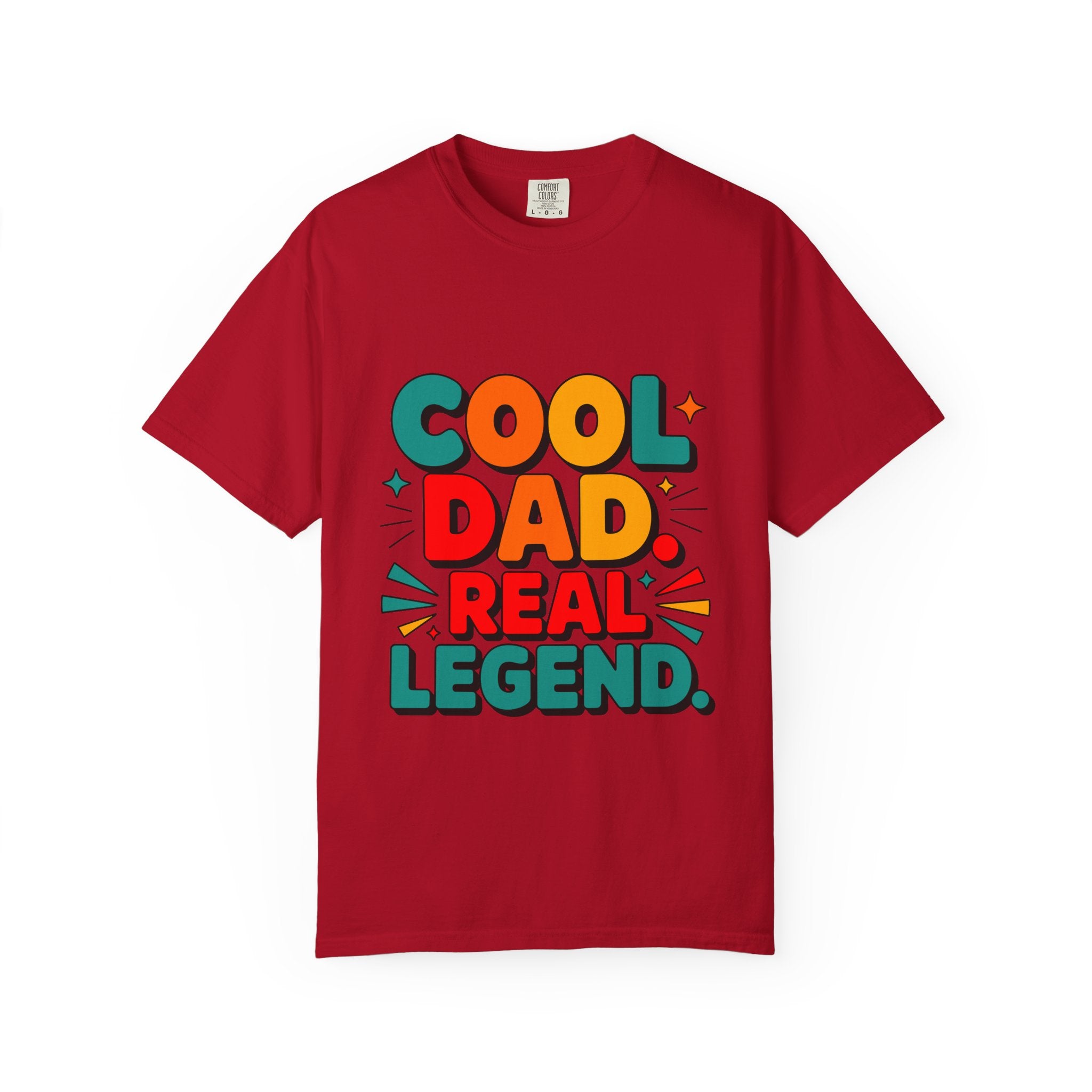 Cool Dad Real Legend T-Shirt — Father's Day Funny Retro Graphic Tee