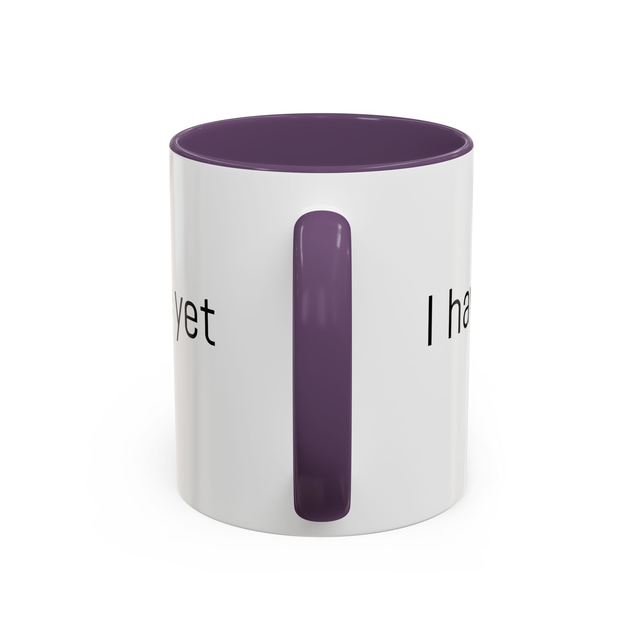 Coffee Mug — "I Haven't Had My Coffee Yet" Funny Emoji Middle Finger Accent Mug (11/15 oz)