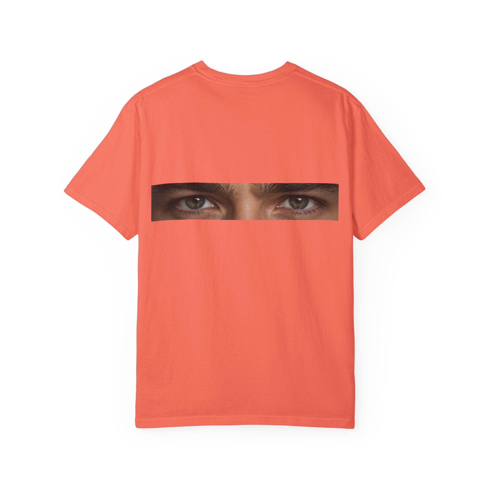 T-Shirt — "I'm Not Sleeping, I'm Just Resting My Eyes" Graphic Tee with Realistic Eyes Back Print
