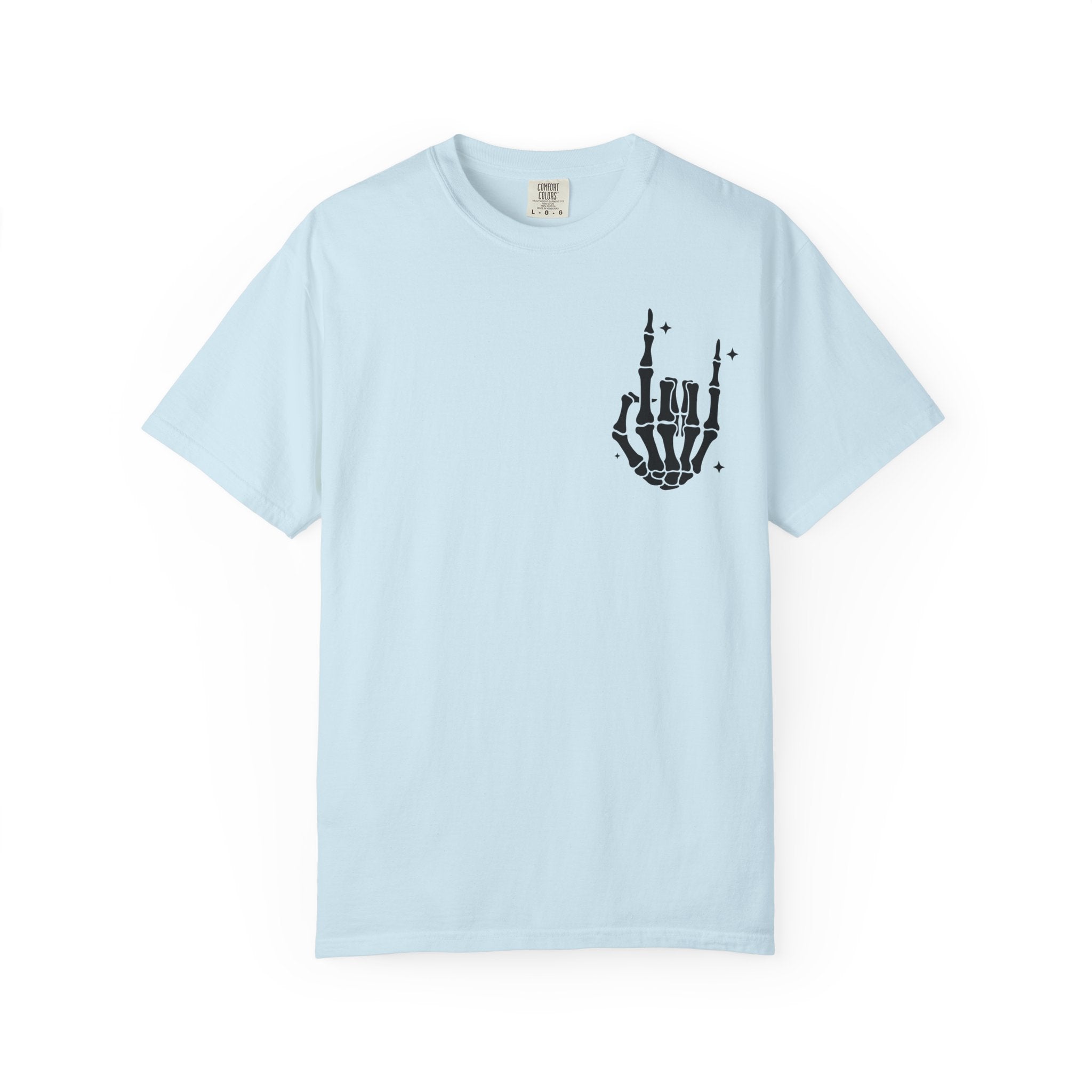 Fourth of July Skull T-Shirt — "Chill the Fourth Out" Patriotic Skeleton Tee