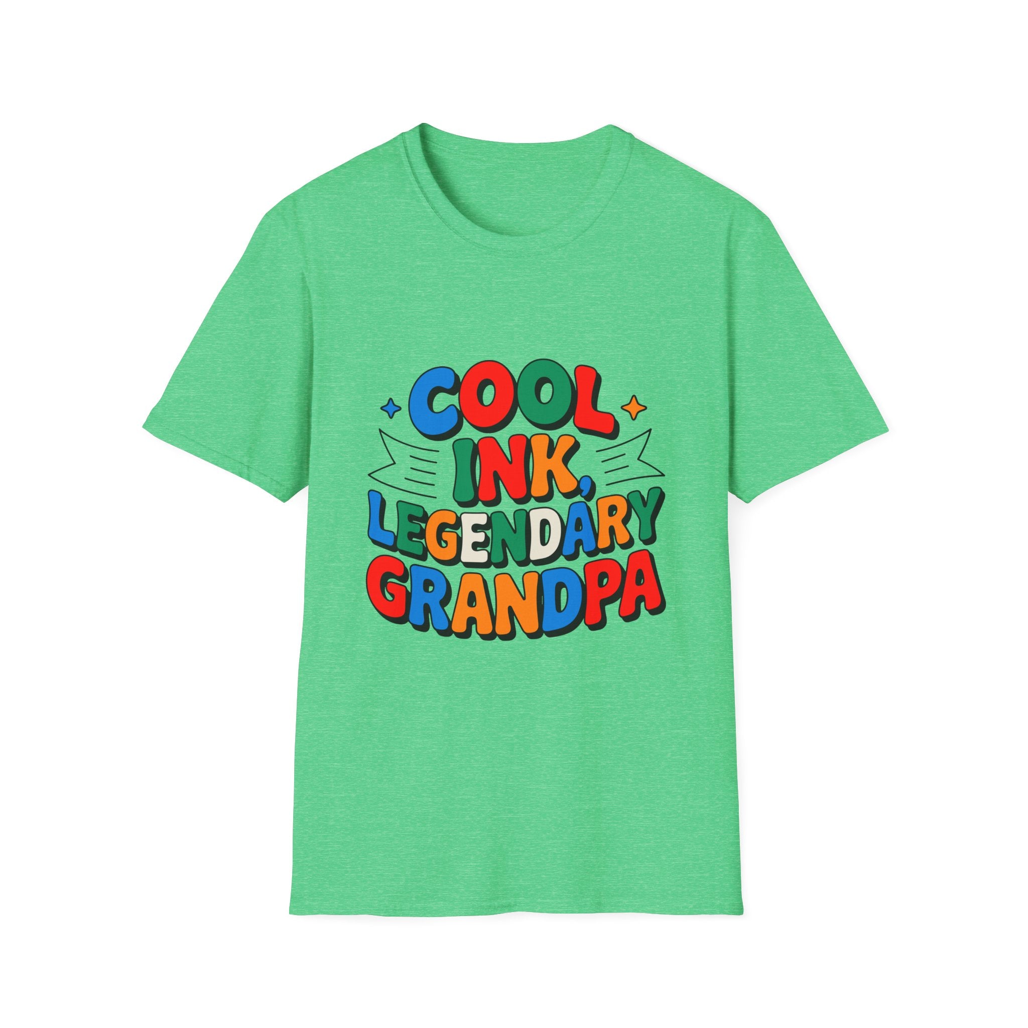 Legendary Grandpa T-Shirt – colorful cool ink for grandpa.