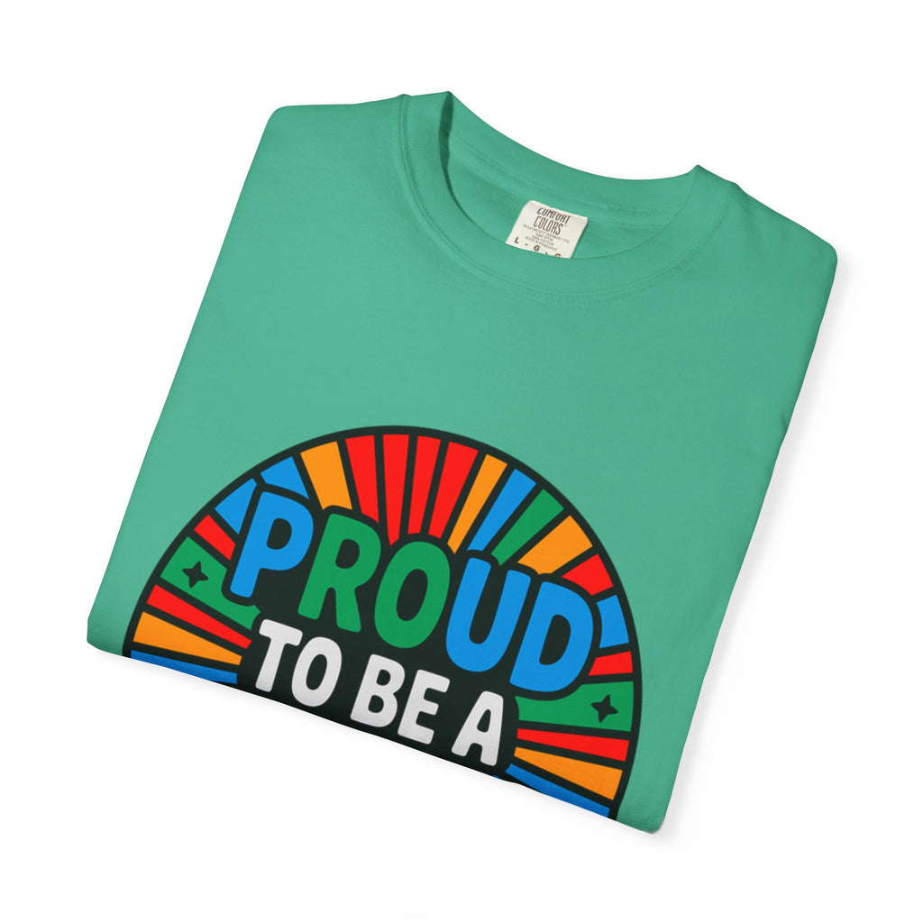 Proud to Be a Dad T-Shirt — Colorful Retro Pride Father's Day Tee