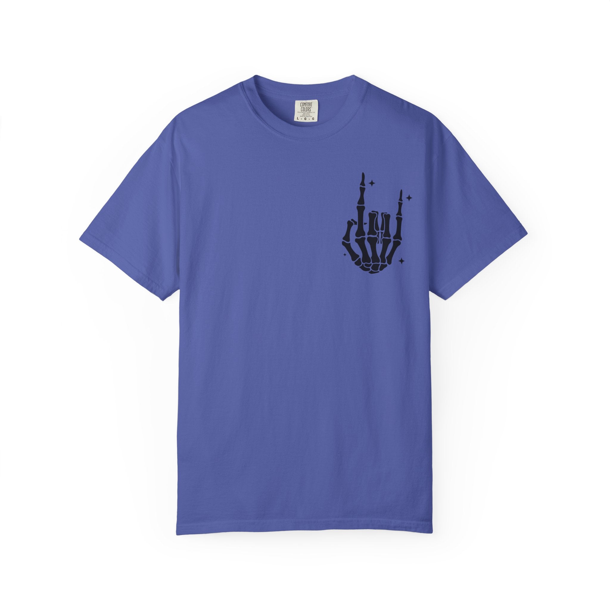 Fourth of July Skull T-Shirt — "Chill the Fourth Out" Patriotic Skeleton Tee