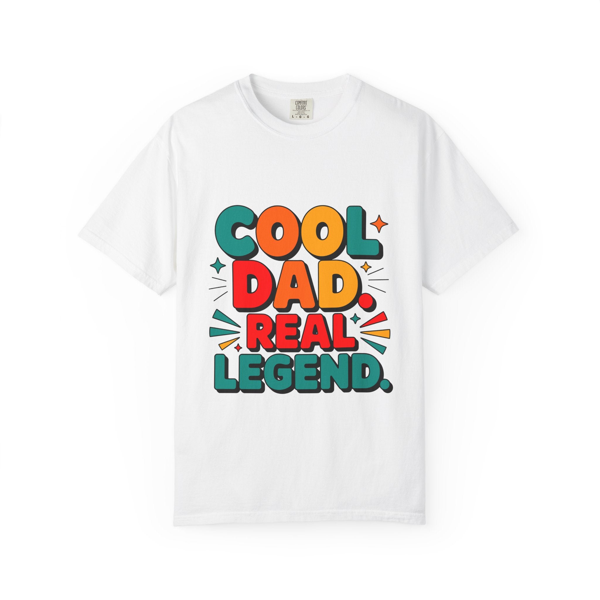 Cool Dad Real Legend T-Shirt — Father's Day Funny Retro Graphic Tee