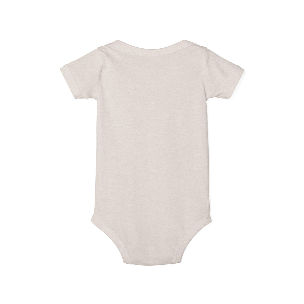Infant Onesie - "LOVE" Patriotic Heart Baby Bodysuit