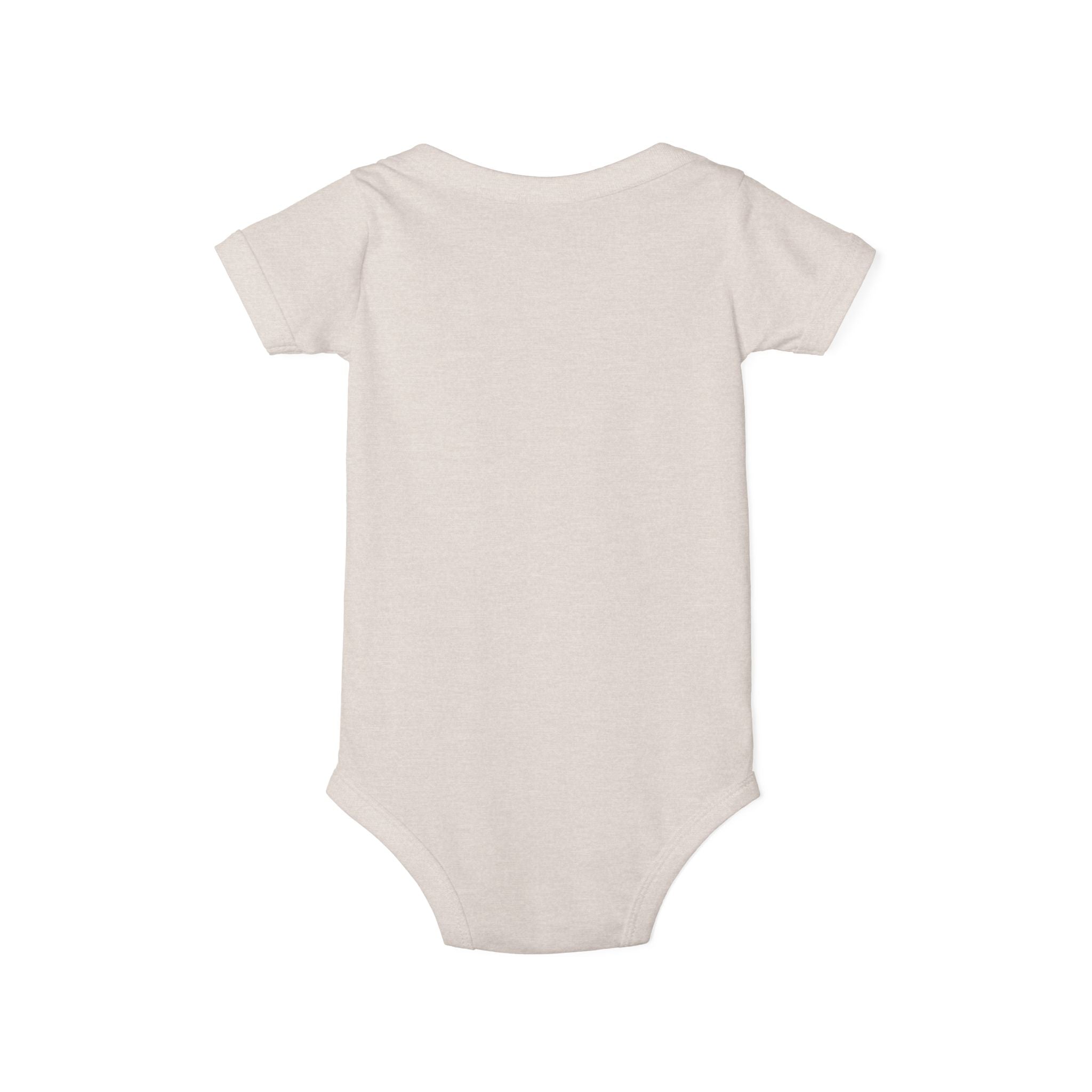 Infant Onesie - "LOVE" Patriotic Heart Baby Bodysuit