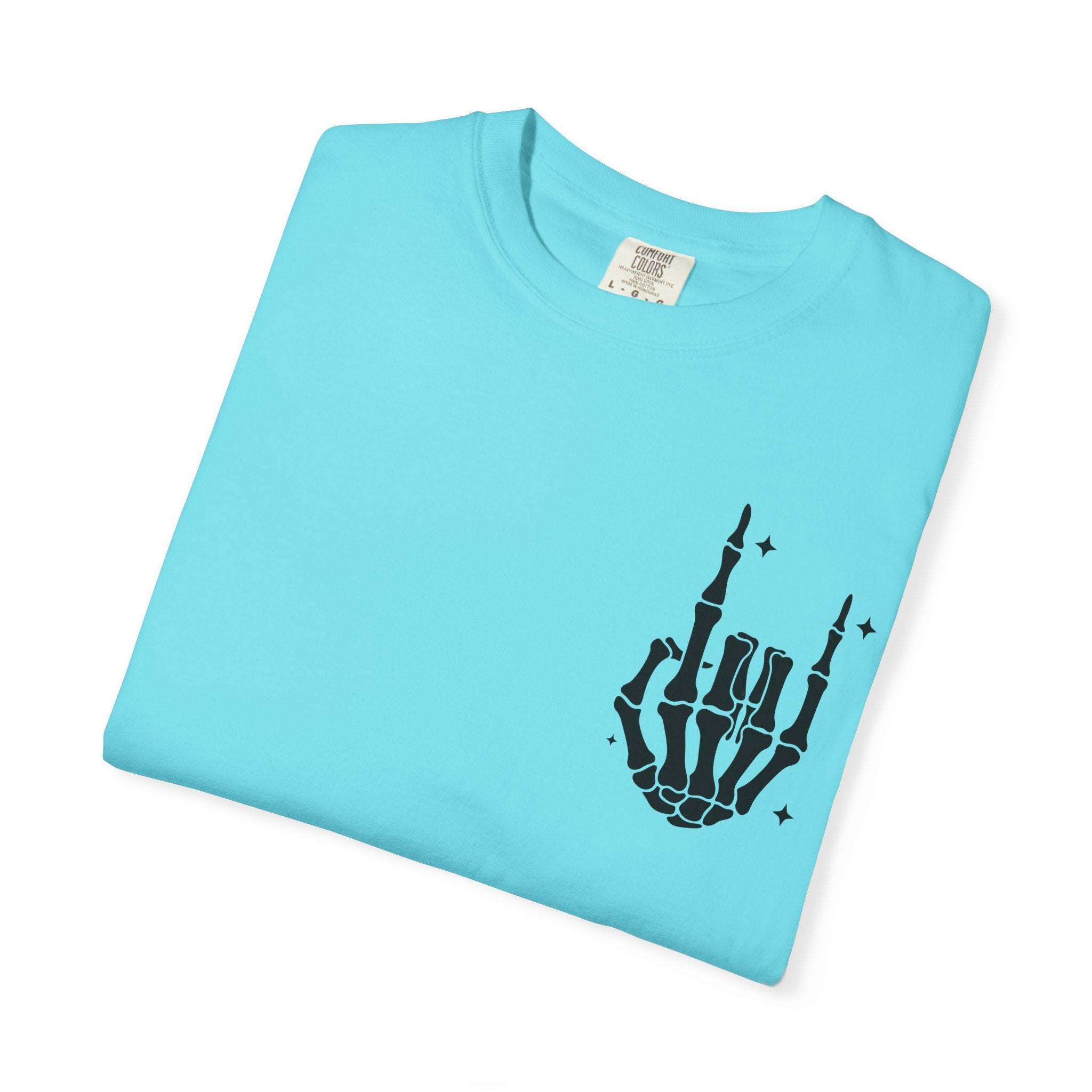 Fourth of July Skull T-Shirt — "Chill the Fourth Out" Patriotic Skeleton Tee