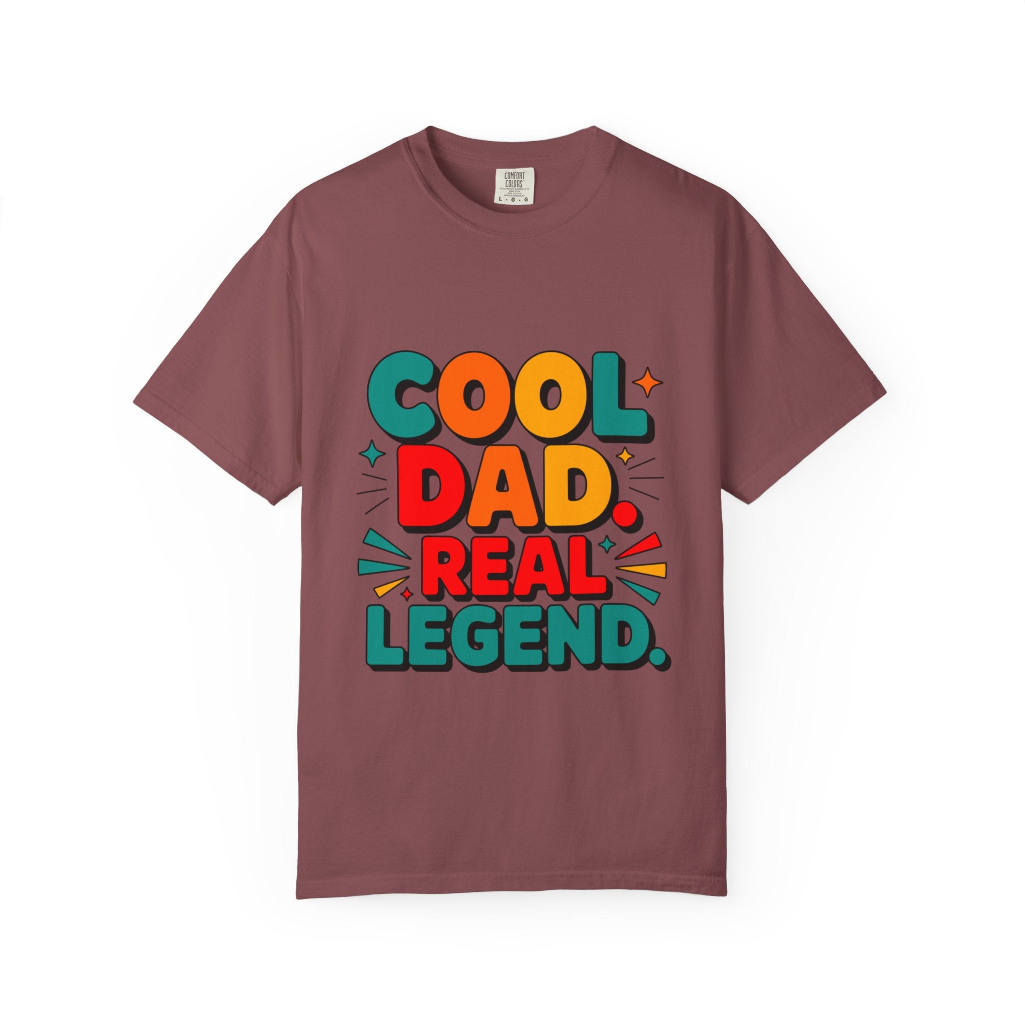Cool Dad Real Legend T-Shirt — Father's Day Funny Retro Graphic Tee