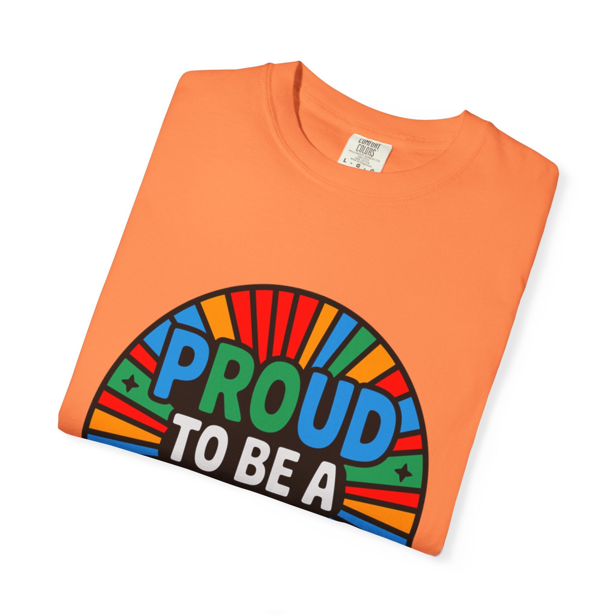Proud to Be a Dad T-Shirt — Colorful Retro Pride Father's Day Tee