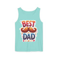 Best Dad Tank Top — Funny Mustache Father’s Day Gift