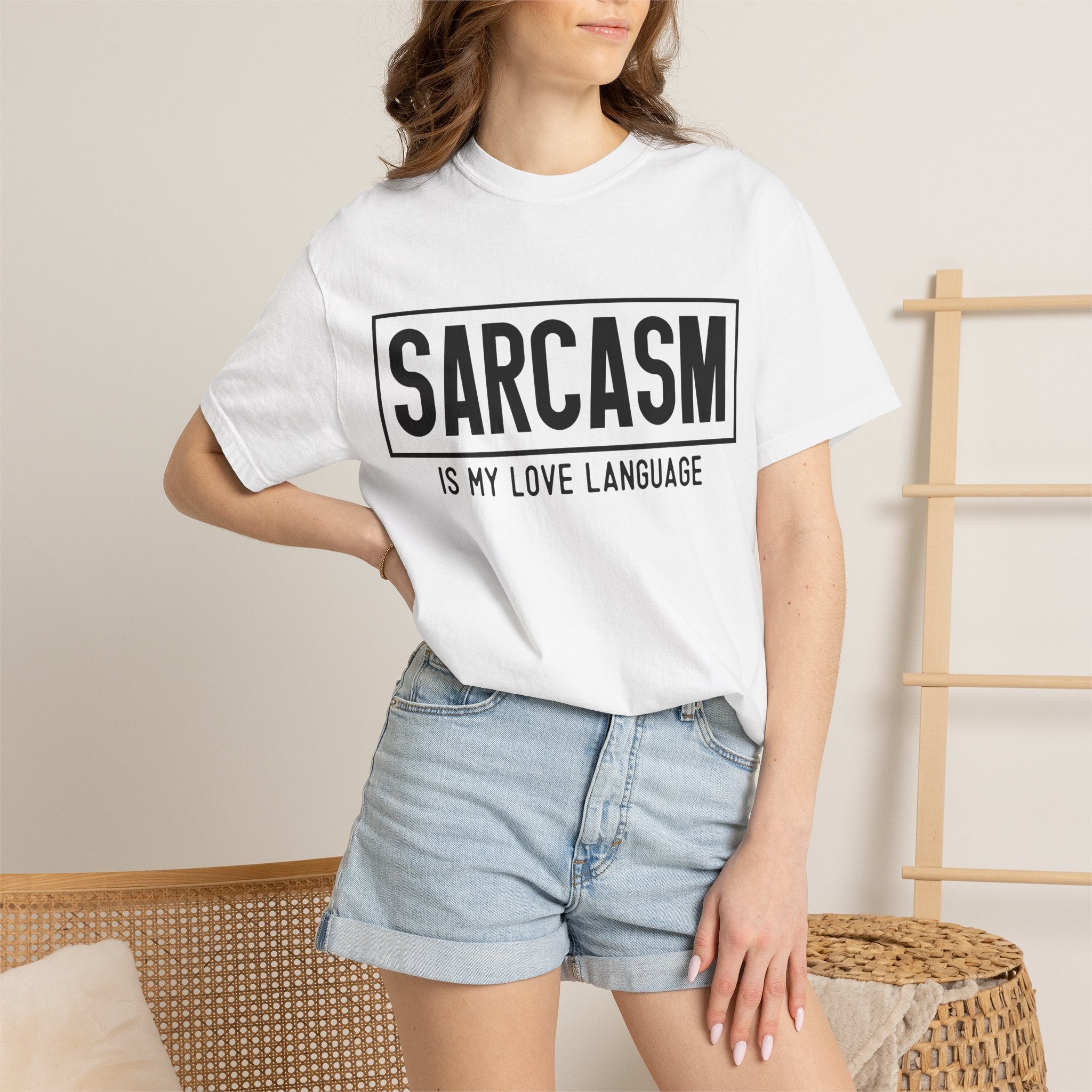 Sarcasm Is My Love Language T-Shirt — Funny Graphic Tee