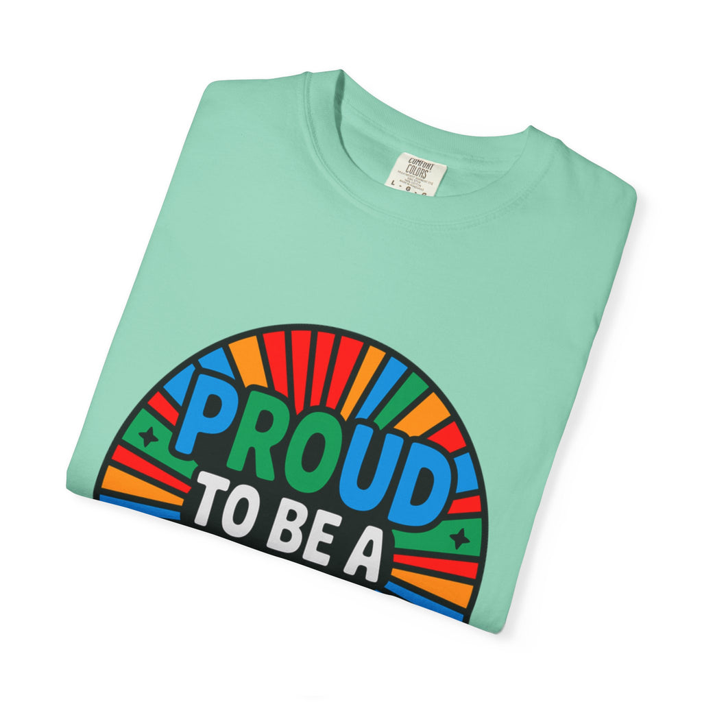 Proud to Be a Dad T-Shirt — Colorful Retro Pride Father's Day Tee