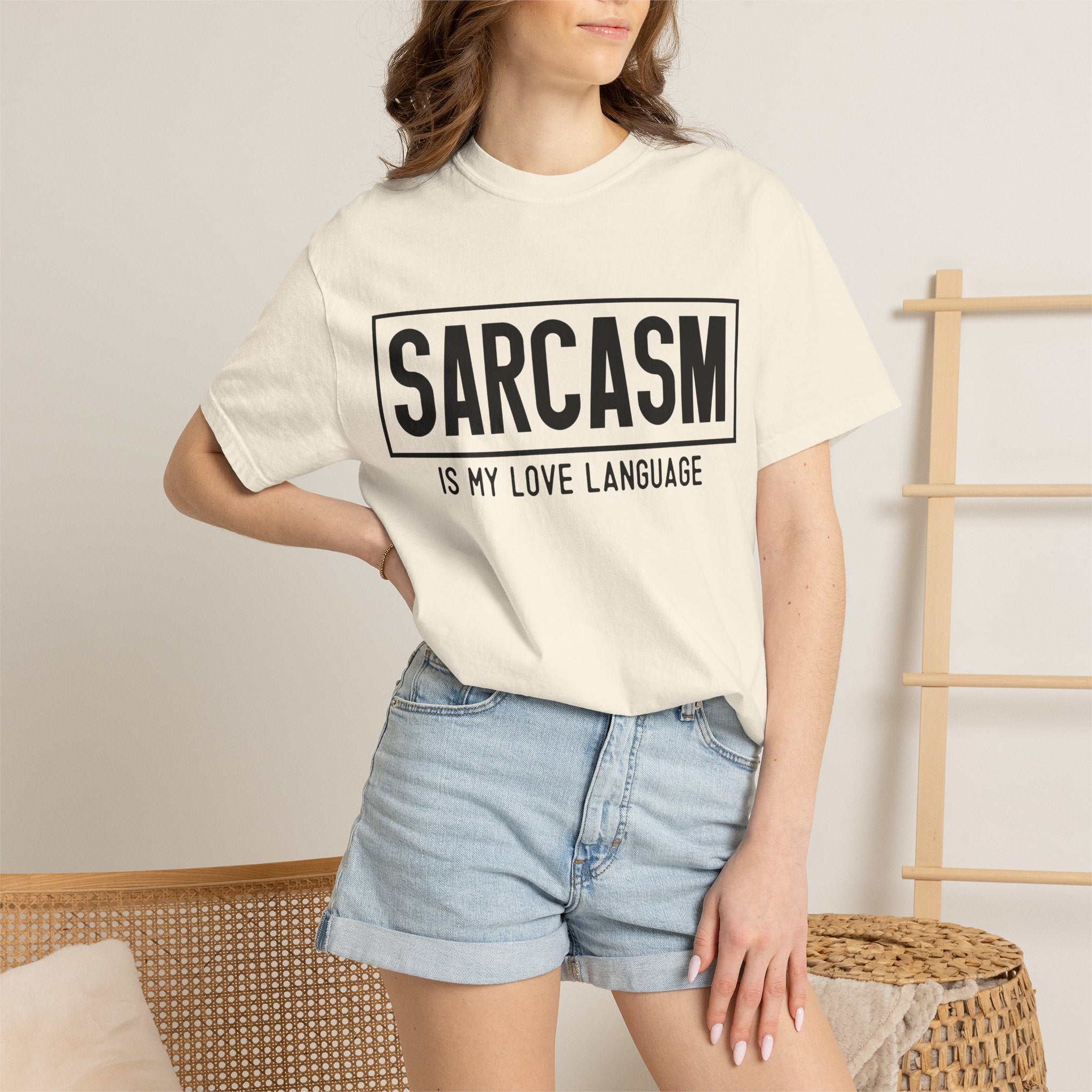 Sarcasm Is My Love Language T-Shirt — Funny Graphic Tee