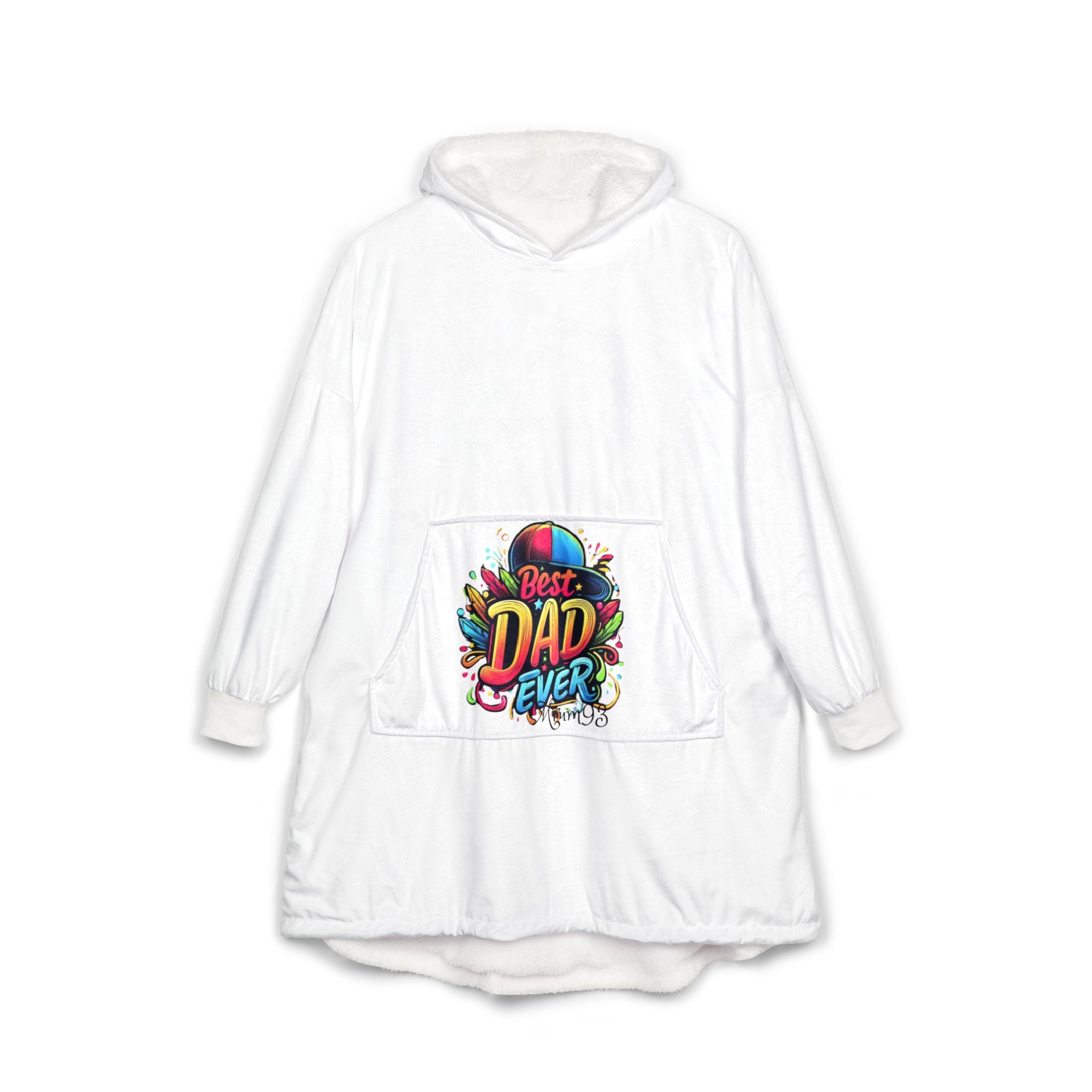 Best Dad Ever Hooded Blanket