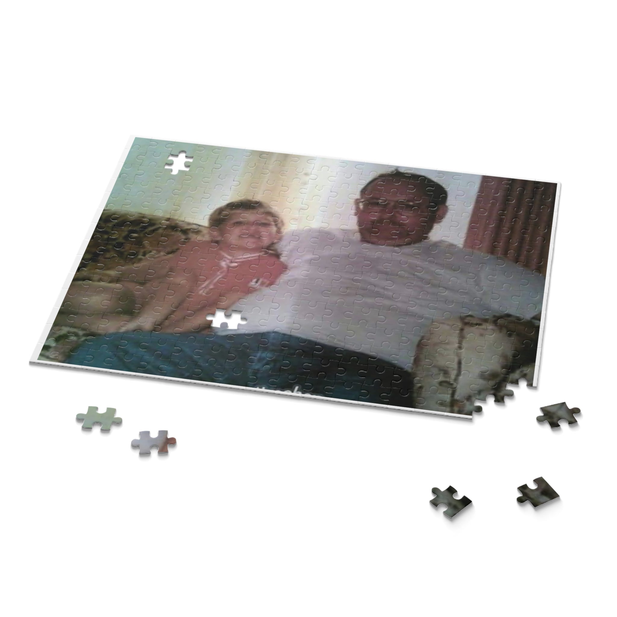 Personalized Photo Puzzle - Custom Family Memory Jigsaw (120/252/500 pcs)