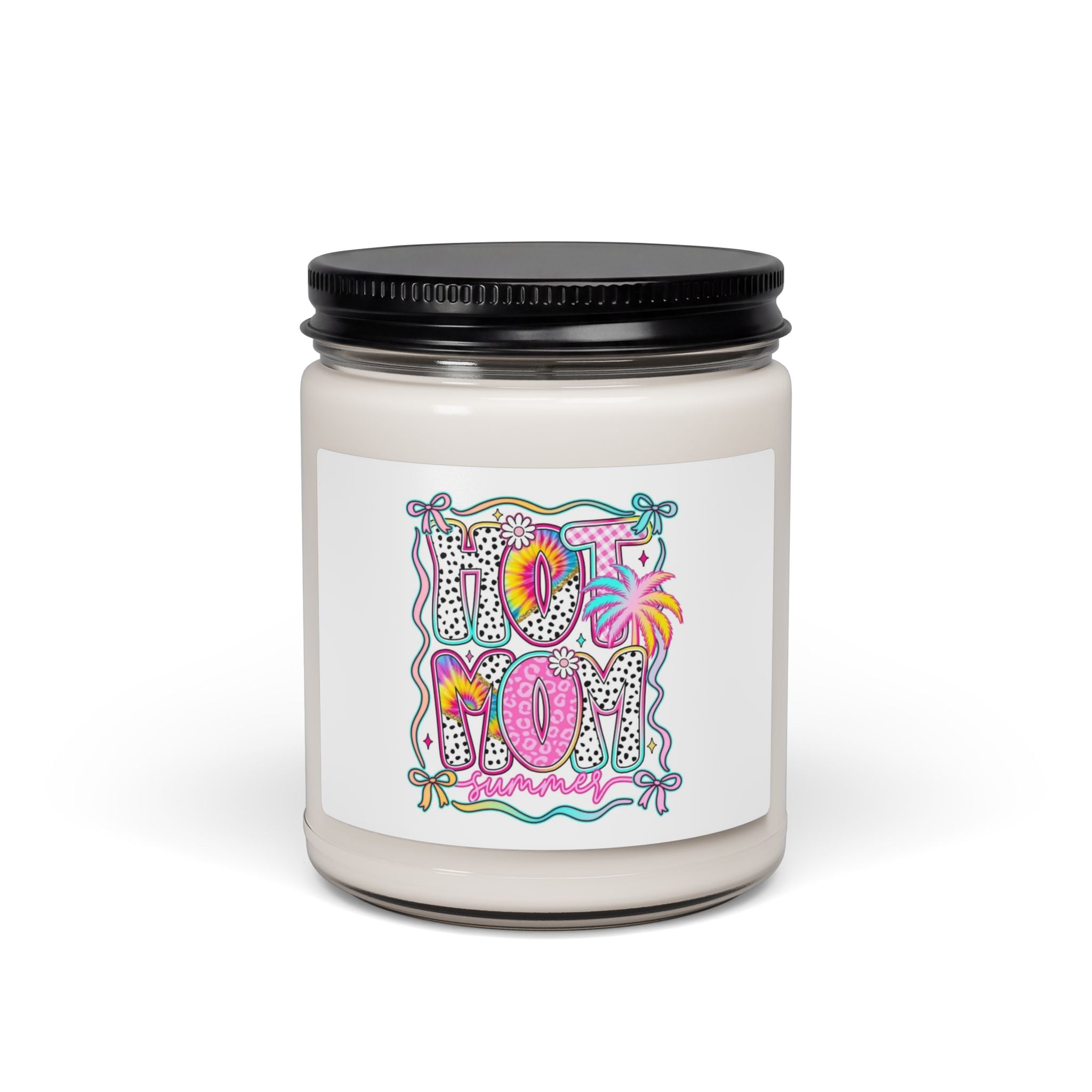 Soy Candle — 'Hot Mom' Tropical Scented 9oz Jar